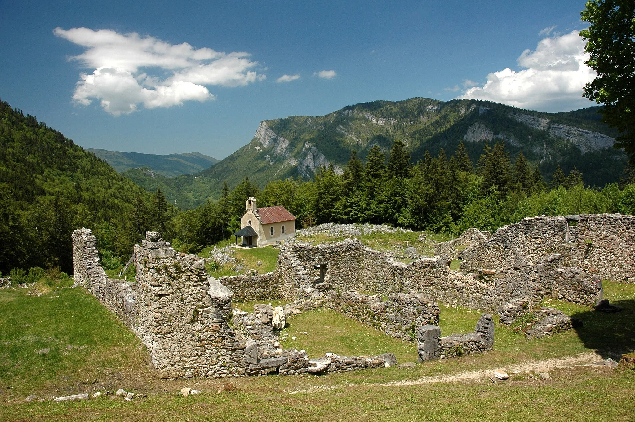 Photo showing: Valchevrière, hamlet razed by the nazis