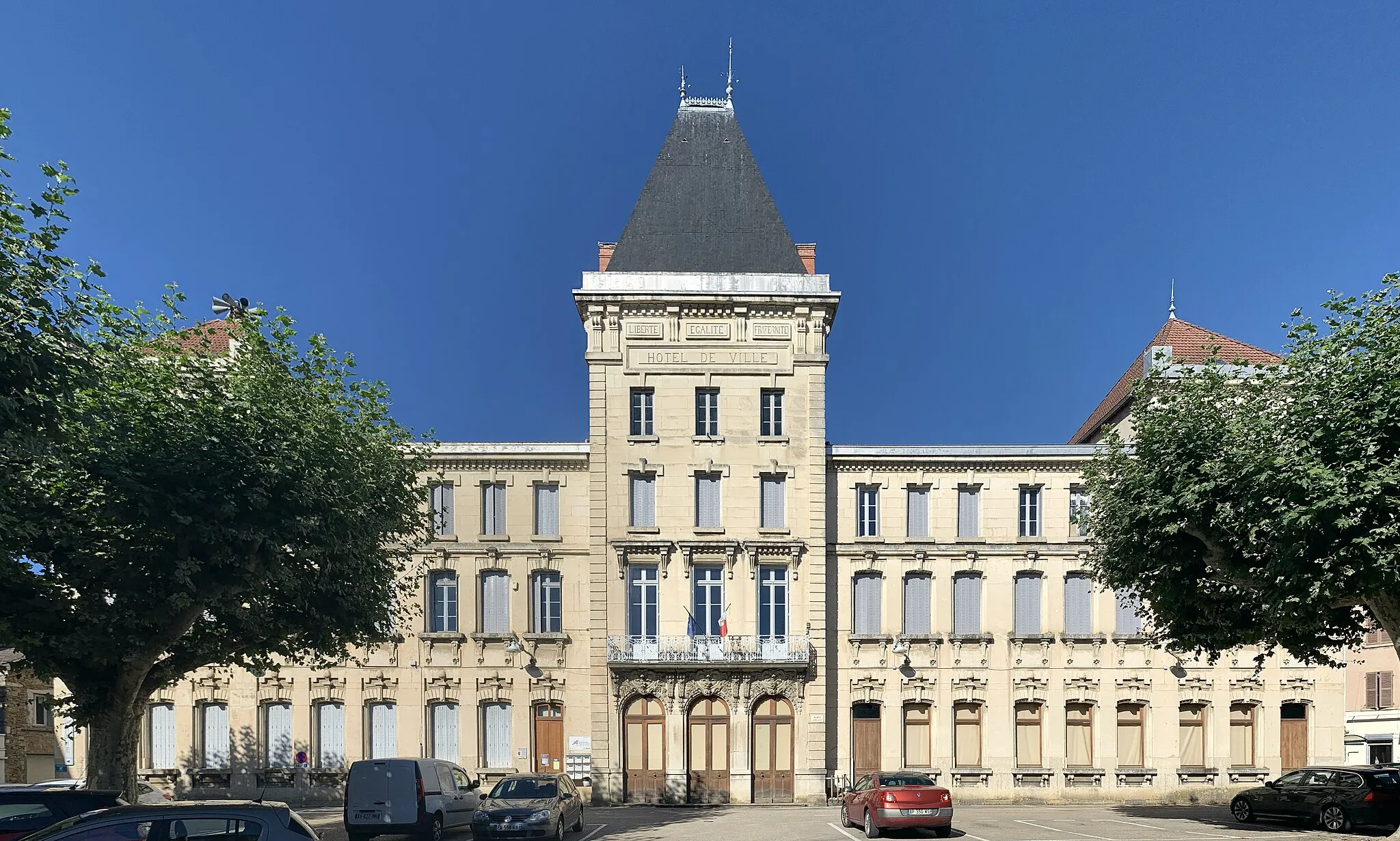 Photo showing: Hôtel de ville de Jujurieux.