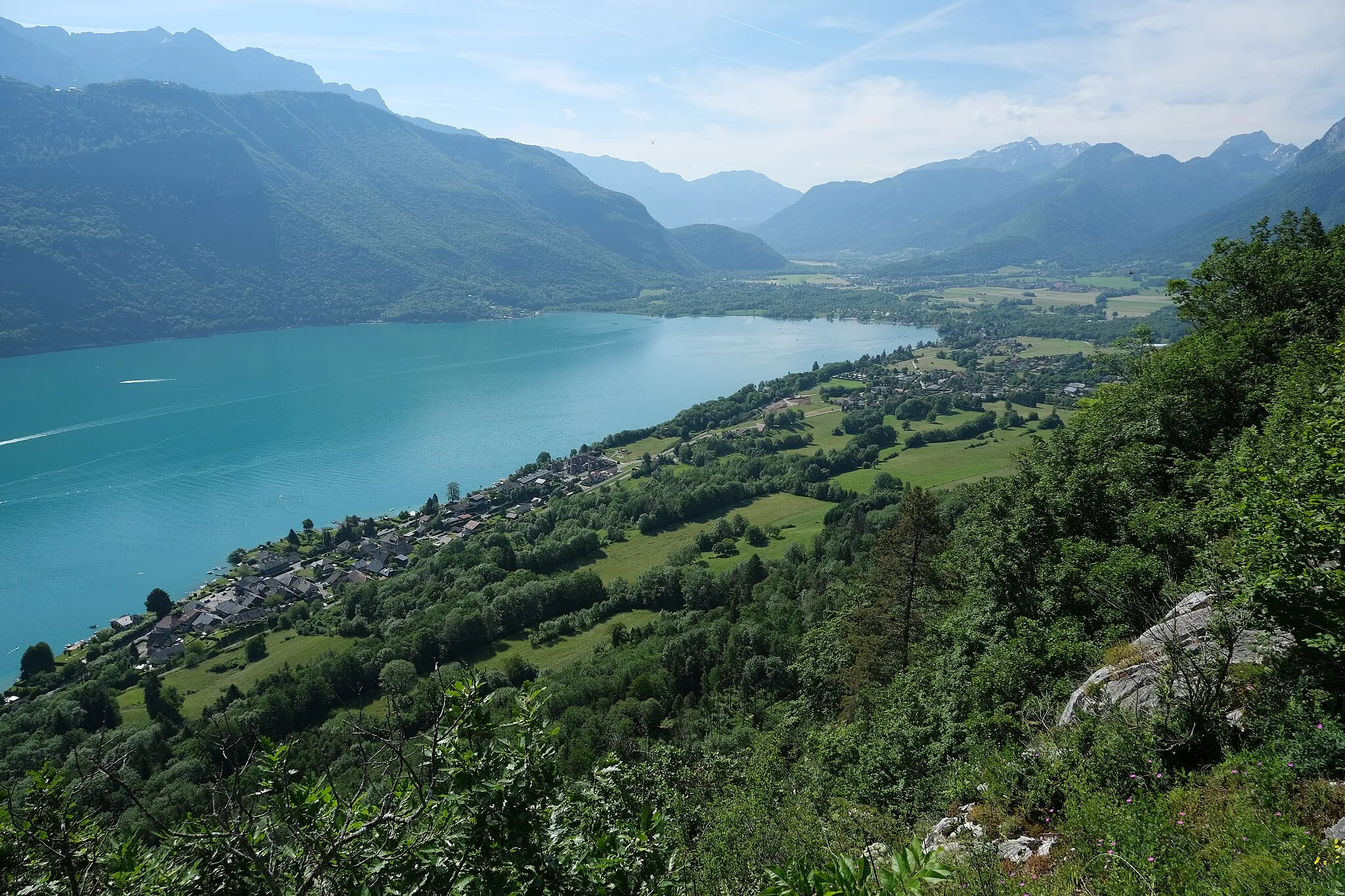 Photo showing: Lac d'Annecy @ Taillefer de Duingt