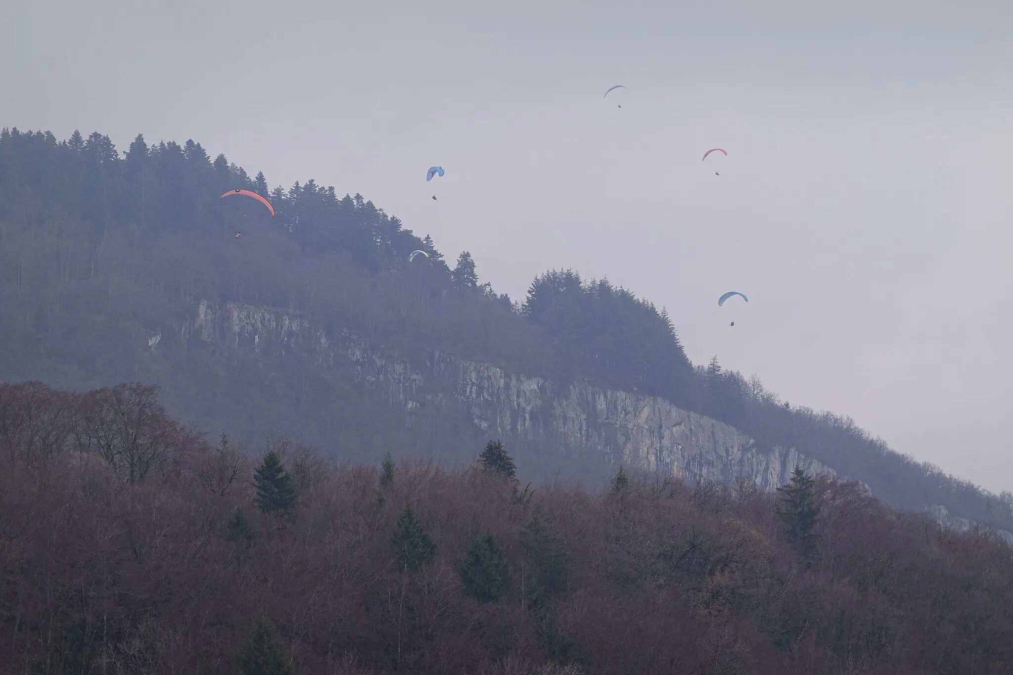 Photo showing: Rochers des Moillats @ Menthon-Saint-Bernard