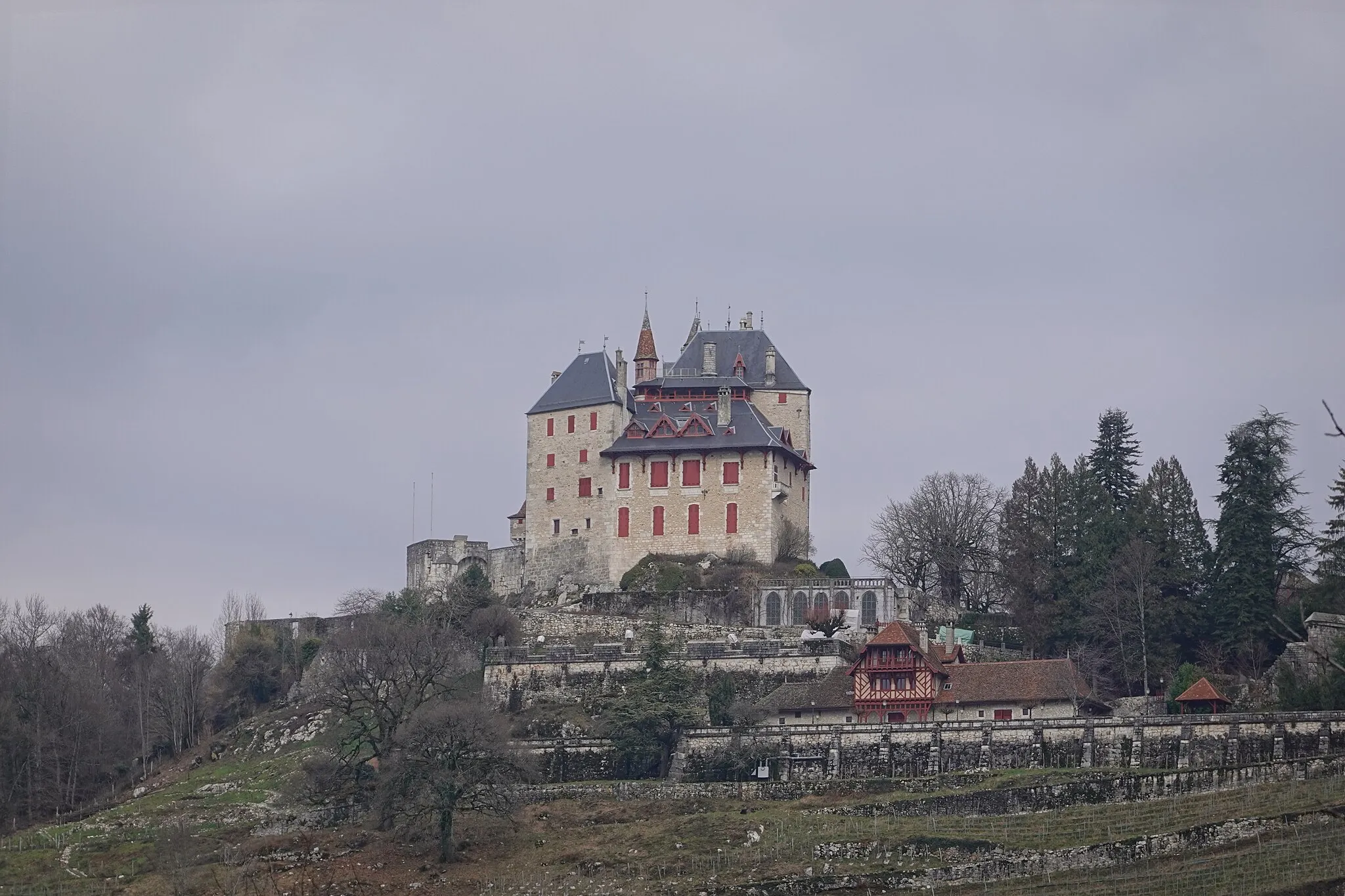 Photo showing: Château de Menthon-Saint-Bernard