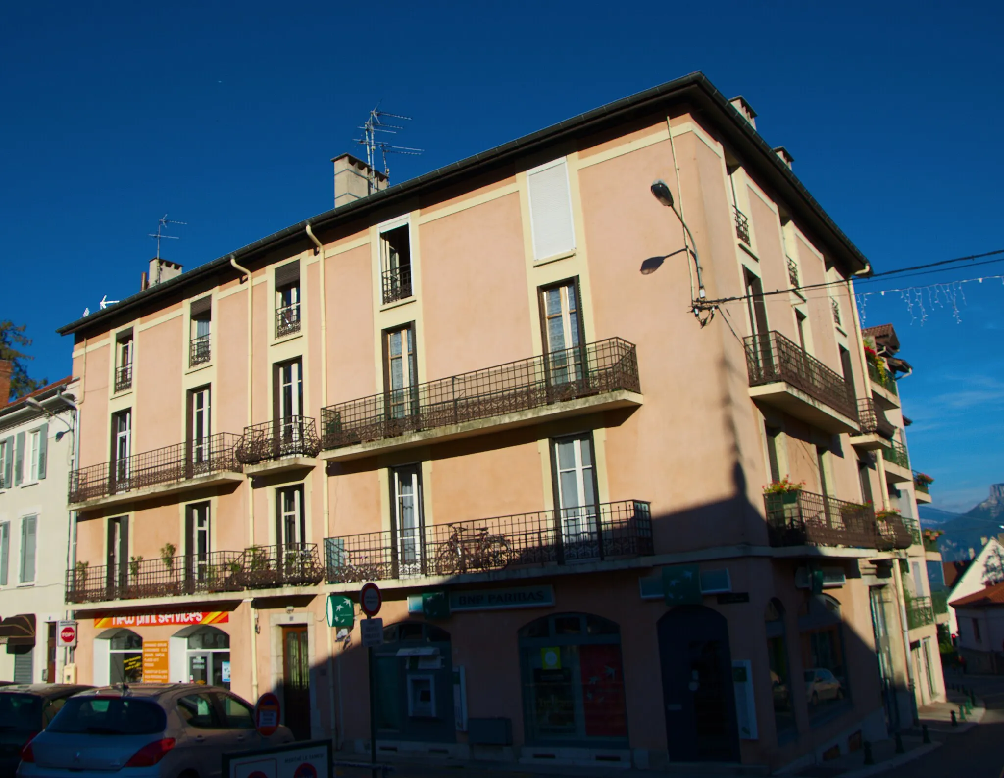 Photo showing: This building is indexed in the base Mérimée, a database of architectural heritage maintained by the French Ministry of Culture, under the reference PA00117302 .