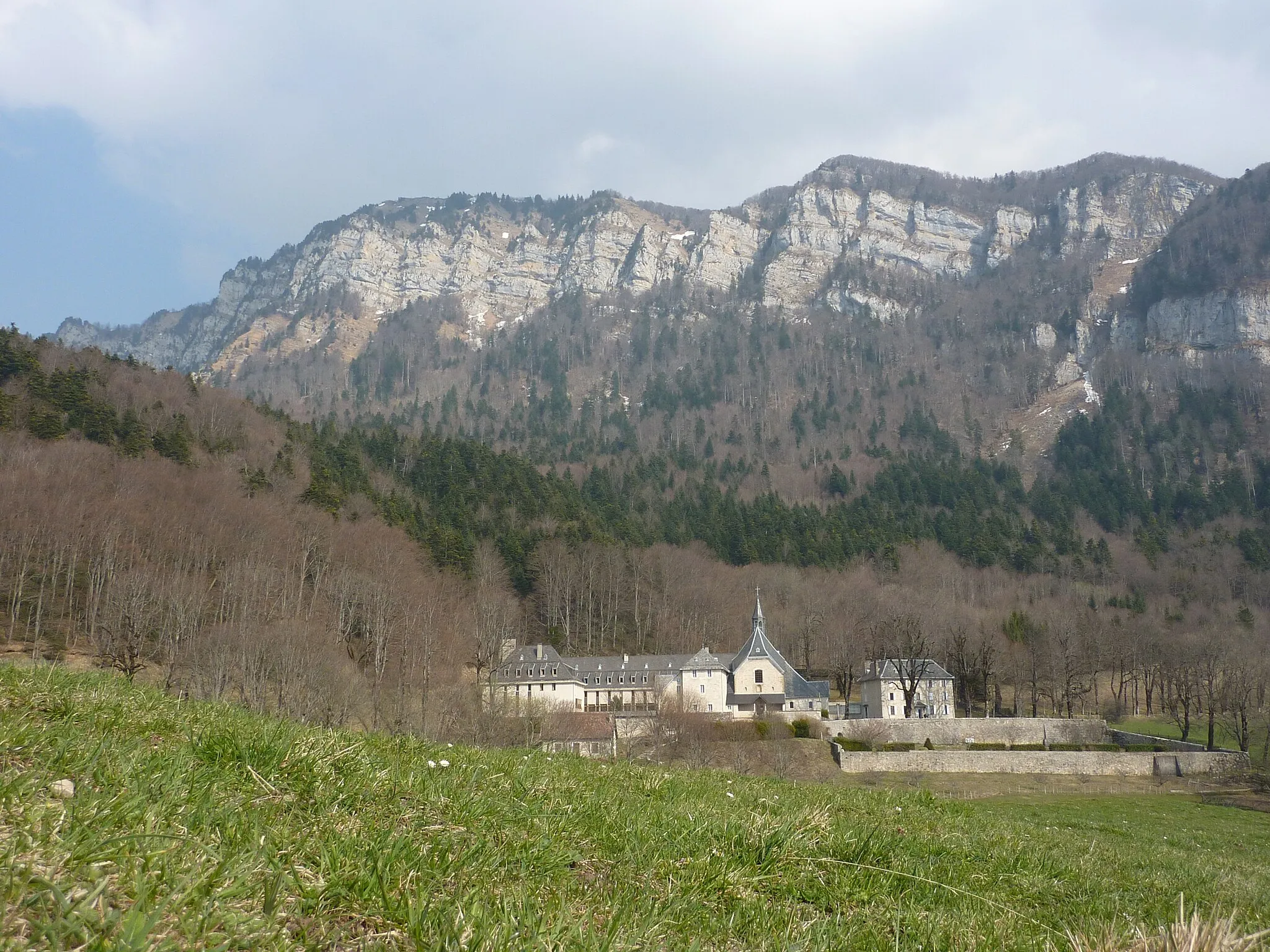 Photo showing: Abbaye de Chalais au printemps, Voreppe, Isère, France