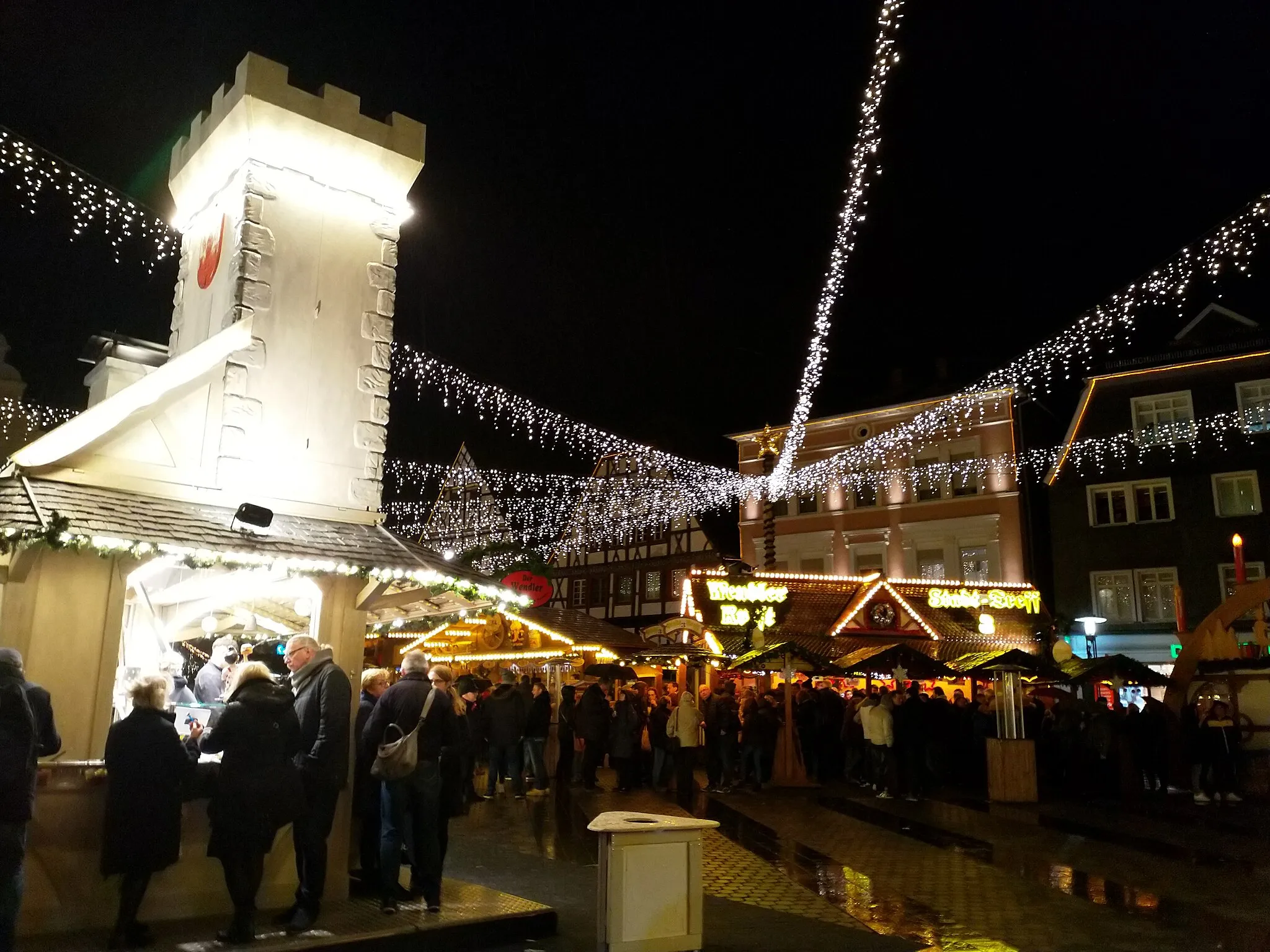 Photo showing: Unna, Weihnachtsmarkt 2018, Markt ,