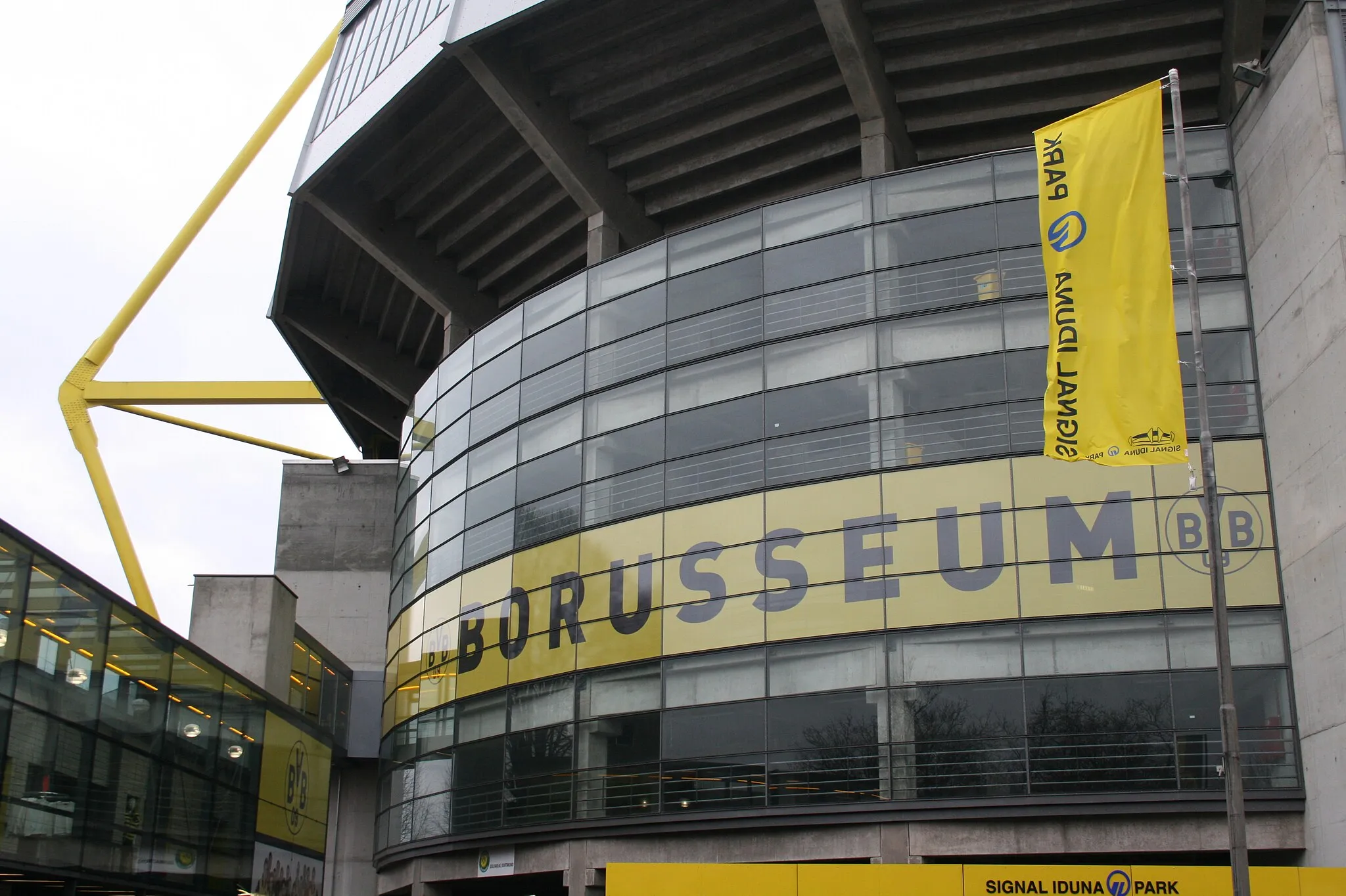 Photo showing: Das Borusseum - Museum des BVB Borussia Dortmund im Westfalenstadion