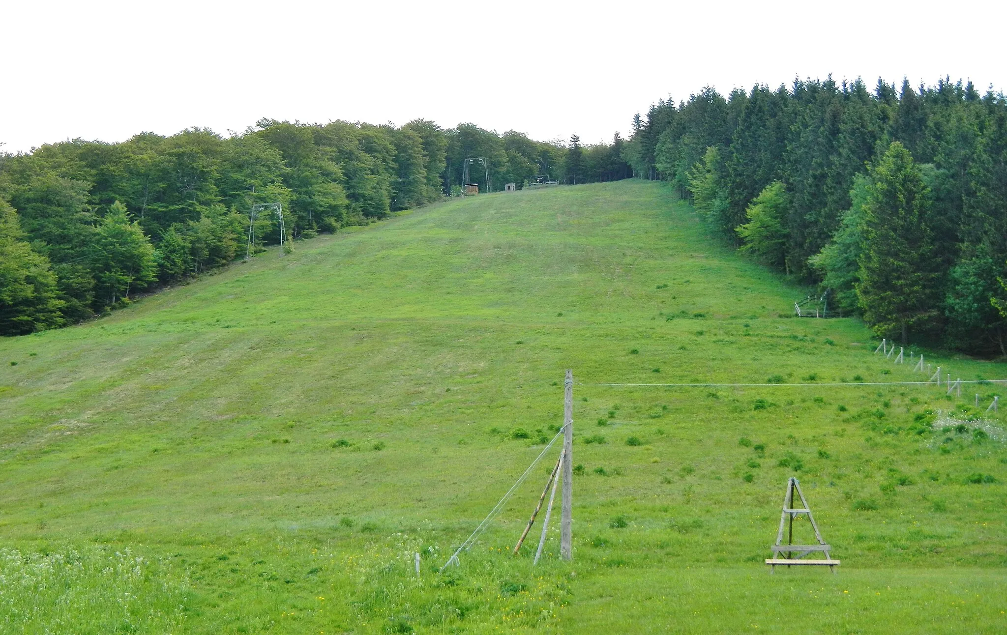 Photo showing: Skihang Schlossberg in Medebach