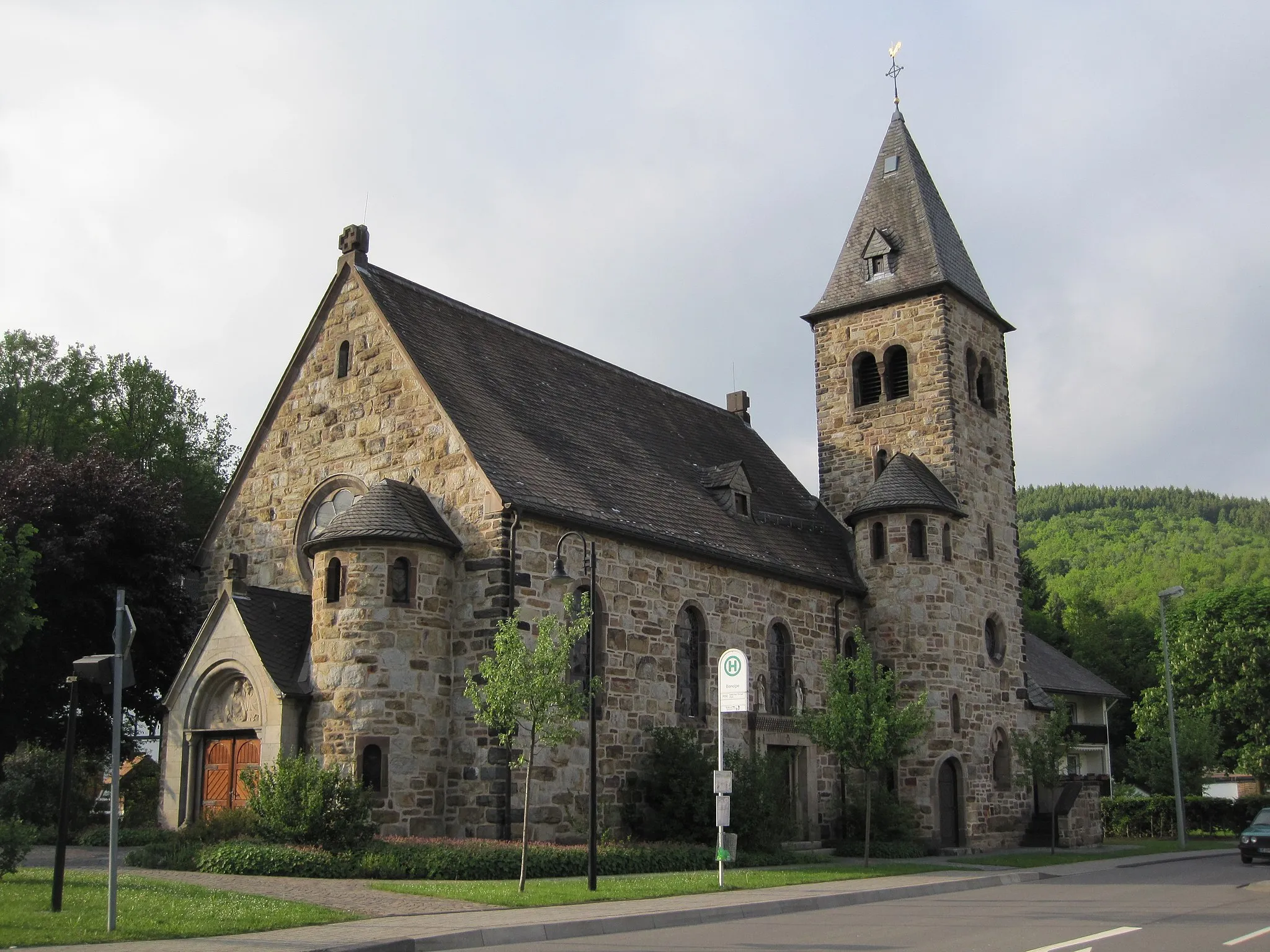 Photo showing: St. Elisabeth Benolpe, Kirchhundem, Germany