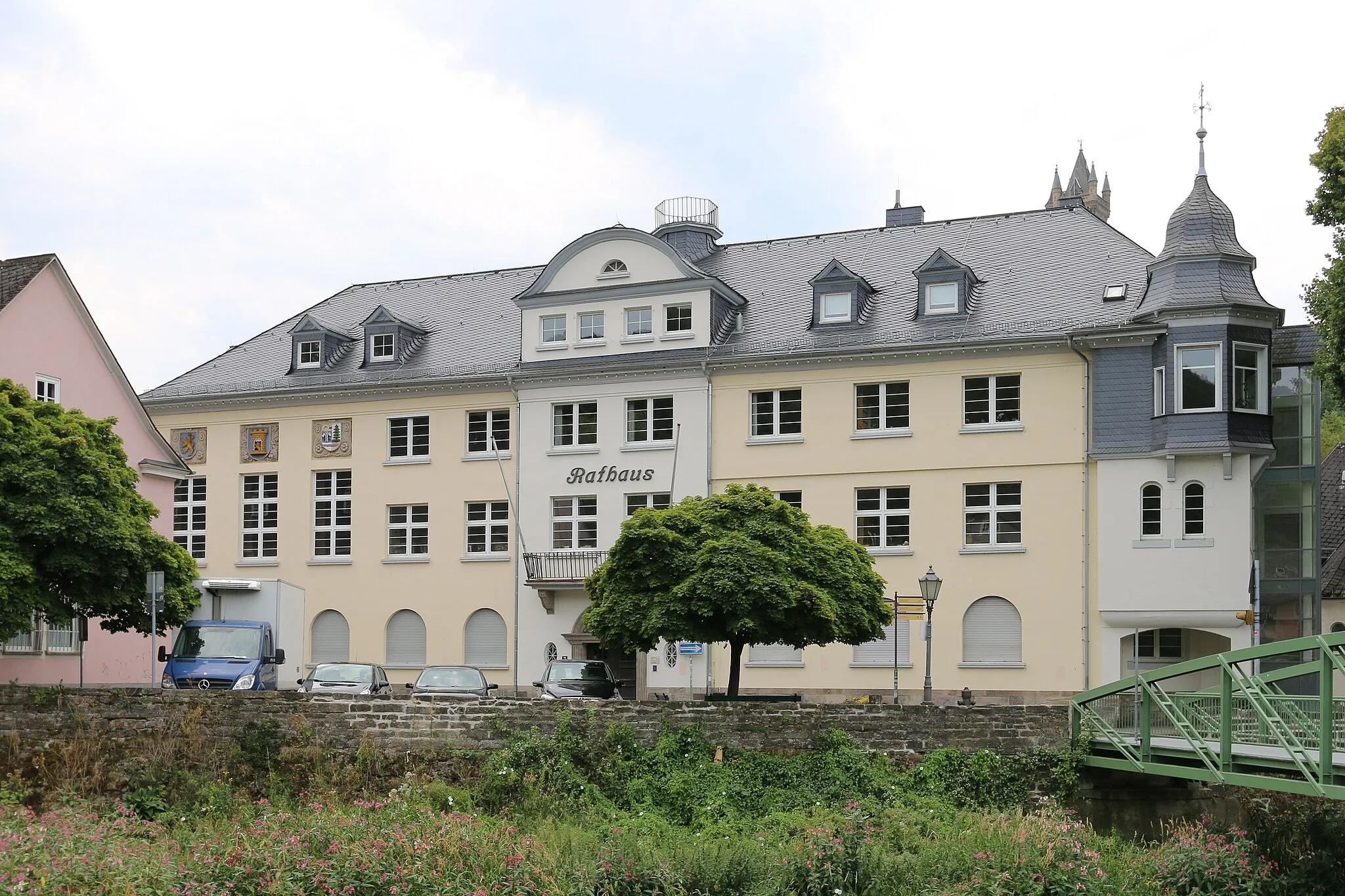 Photo showing: Dillenburg, Lahn-Dill-Kreis: Hauptgebäude der Stadtverwaltung