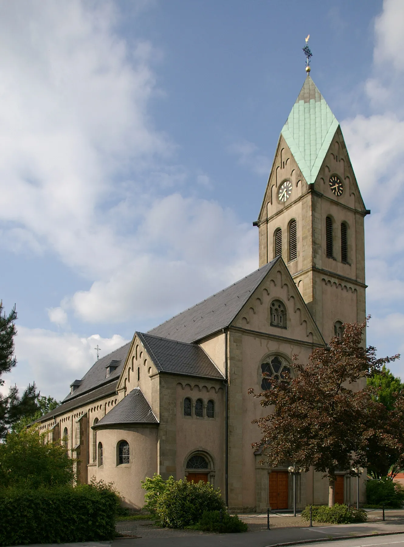 Photo showing: katholische Kirche St.-Michael in Dortmund-Lanstrop