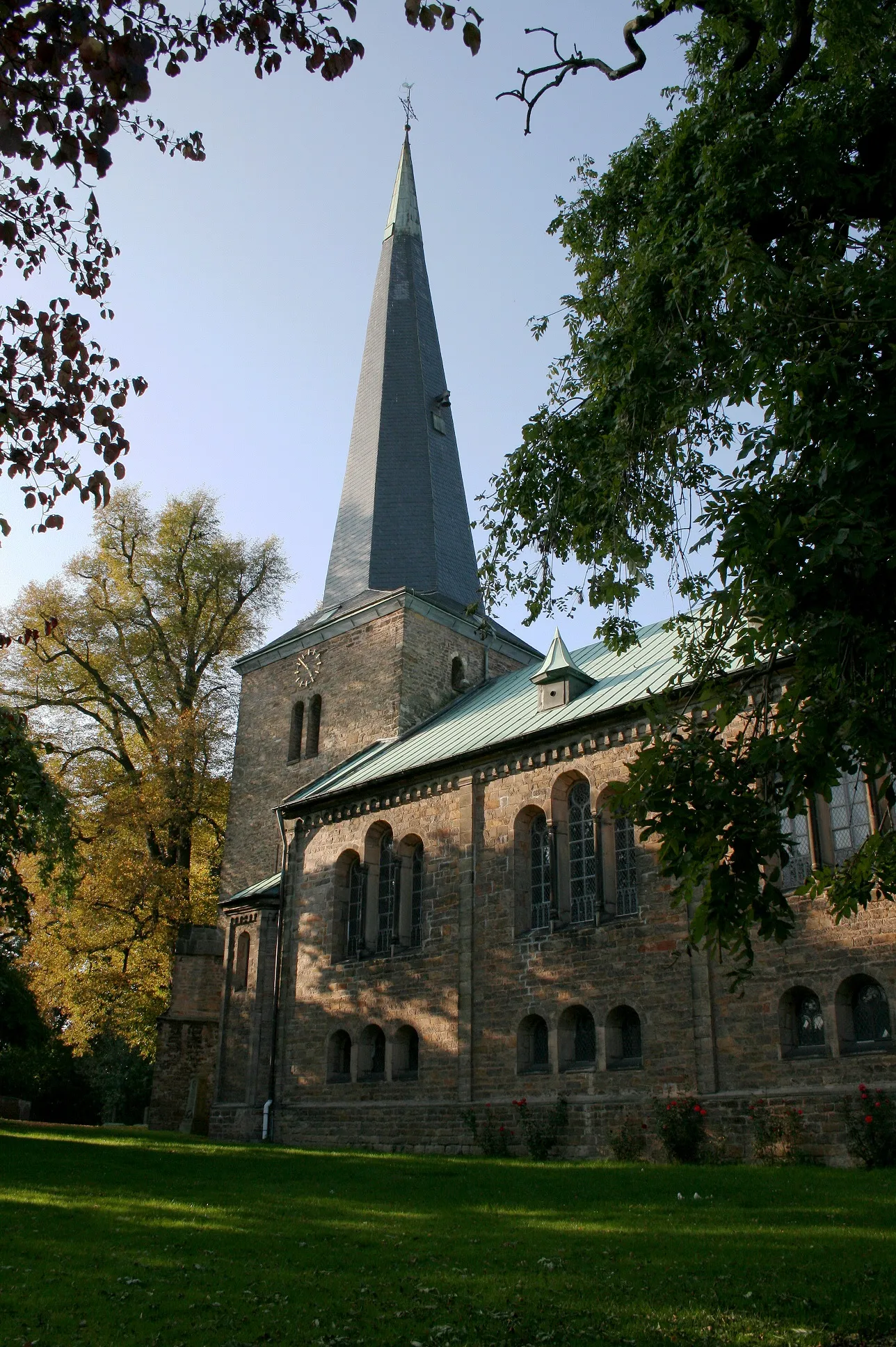 Photo showing: Evangelische Johanneskirche in Fröndenberg-Frömern.