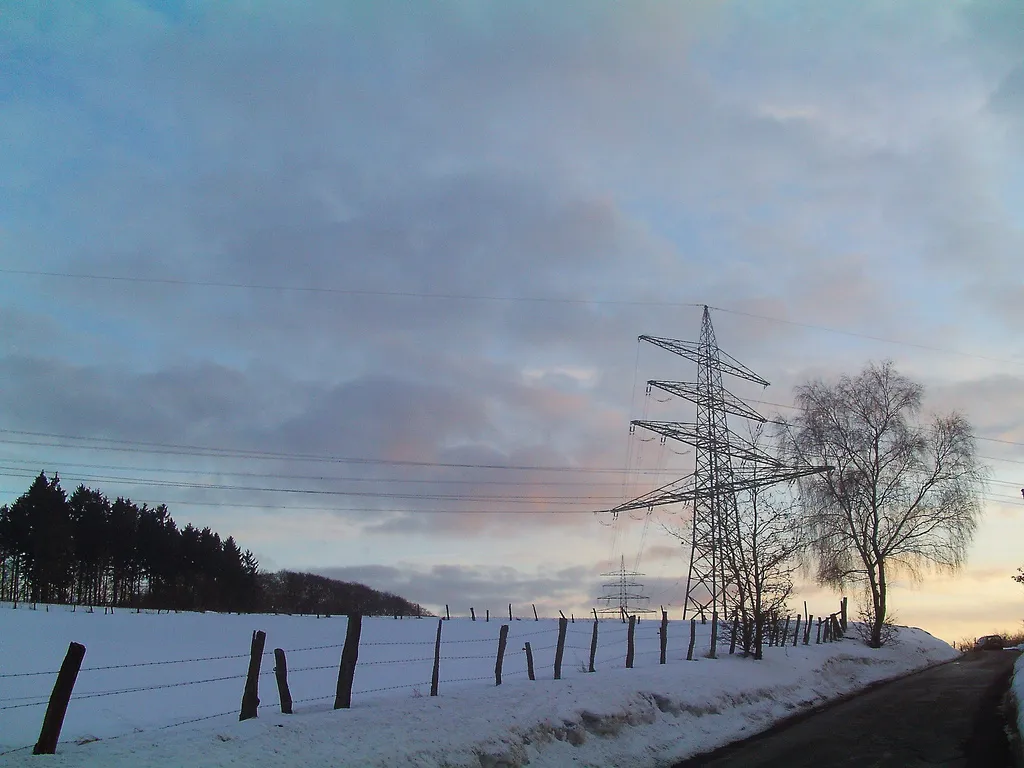 Photo showing: Winter in Lüdenscheid