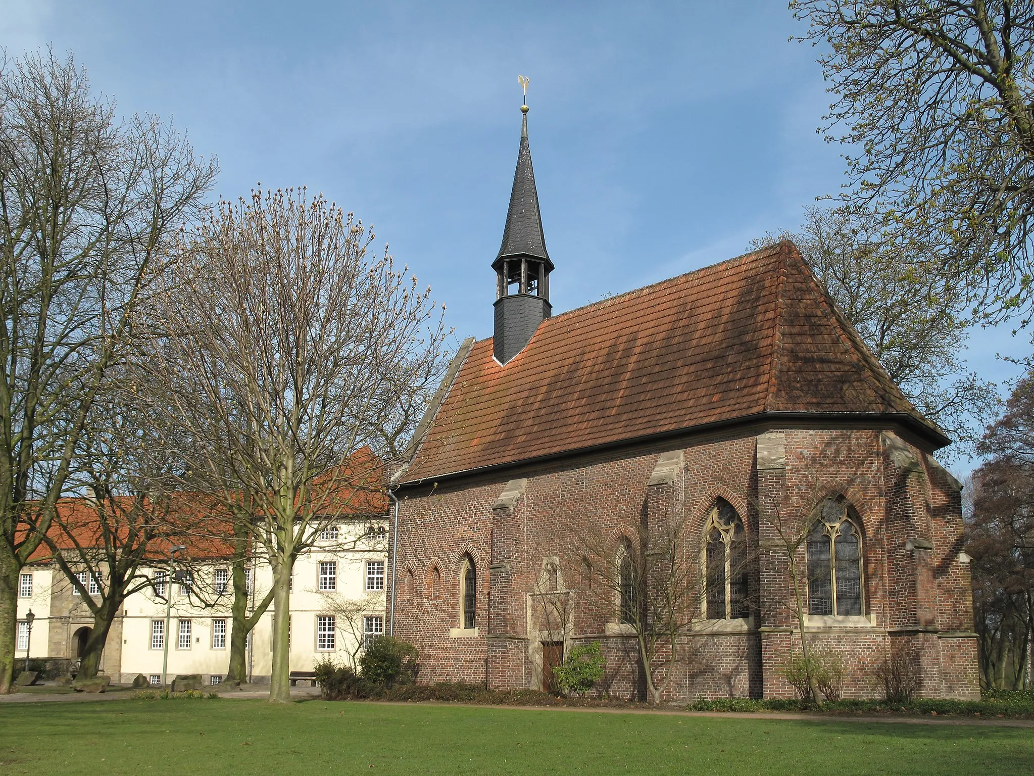 Photo showing: Baukau, chapel: Schlosskapelle Strünkede