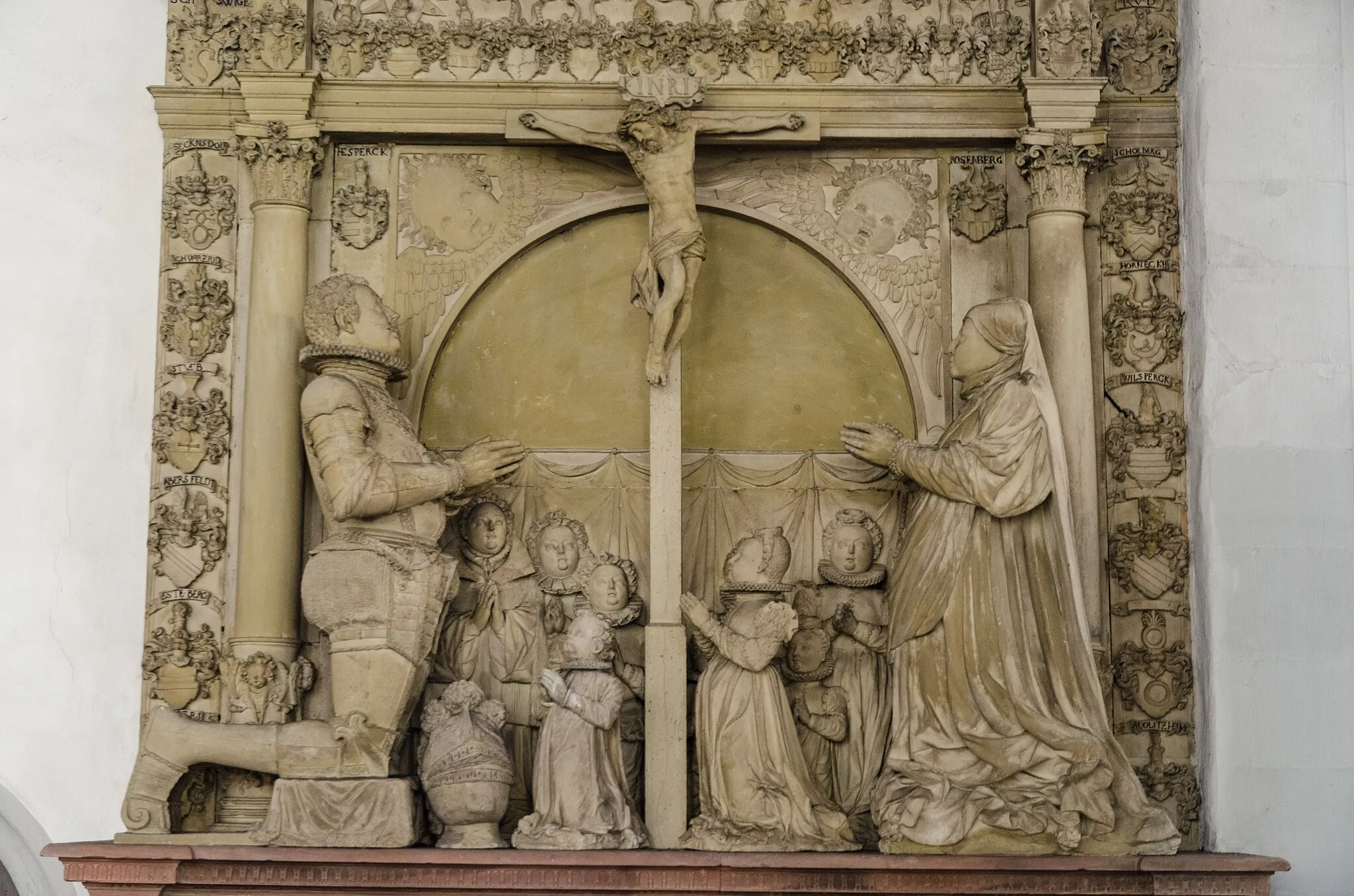 Photo showing: Arnstein, Katholische Pfarr- und Wallfahrtskirche Maria Sondheim, Interior, Epitaph