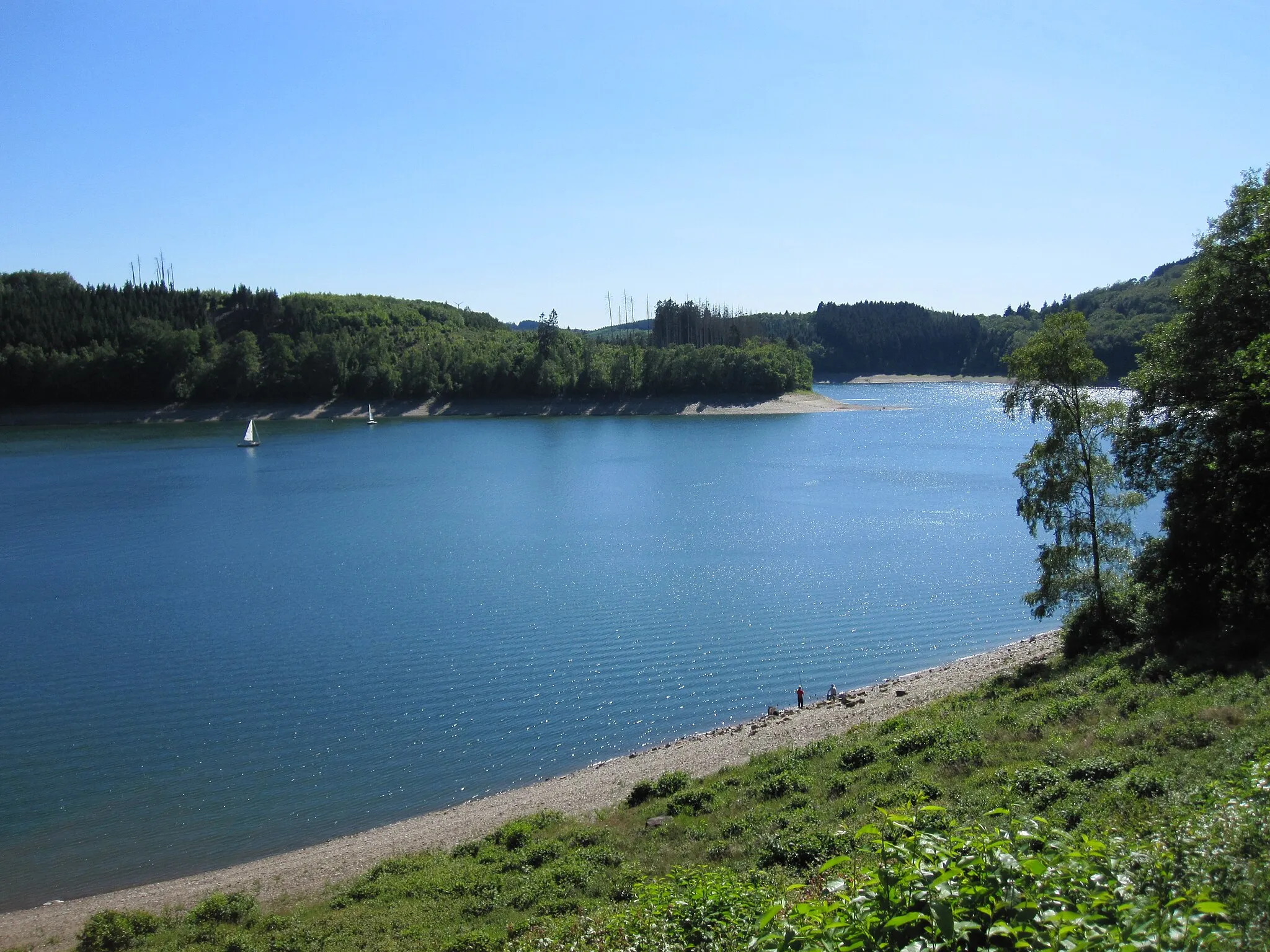 Photo showing: Am Biggesee