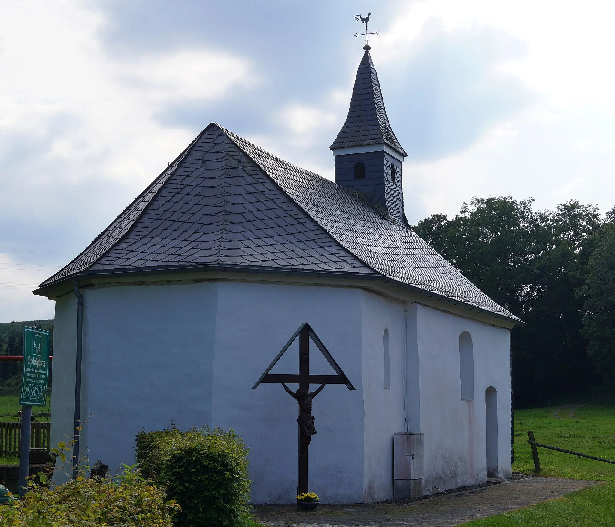 Photo showing: Schmallenberg-Kückelheim, denkmalgeschützte Kapelle St. Johannes der Täufer