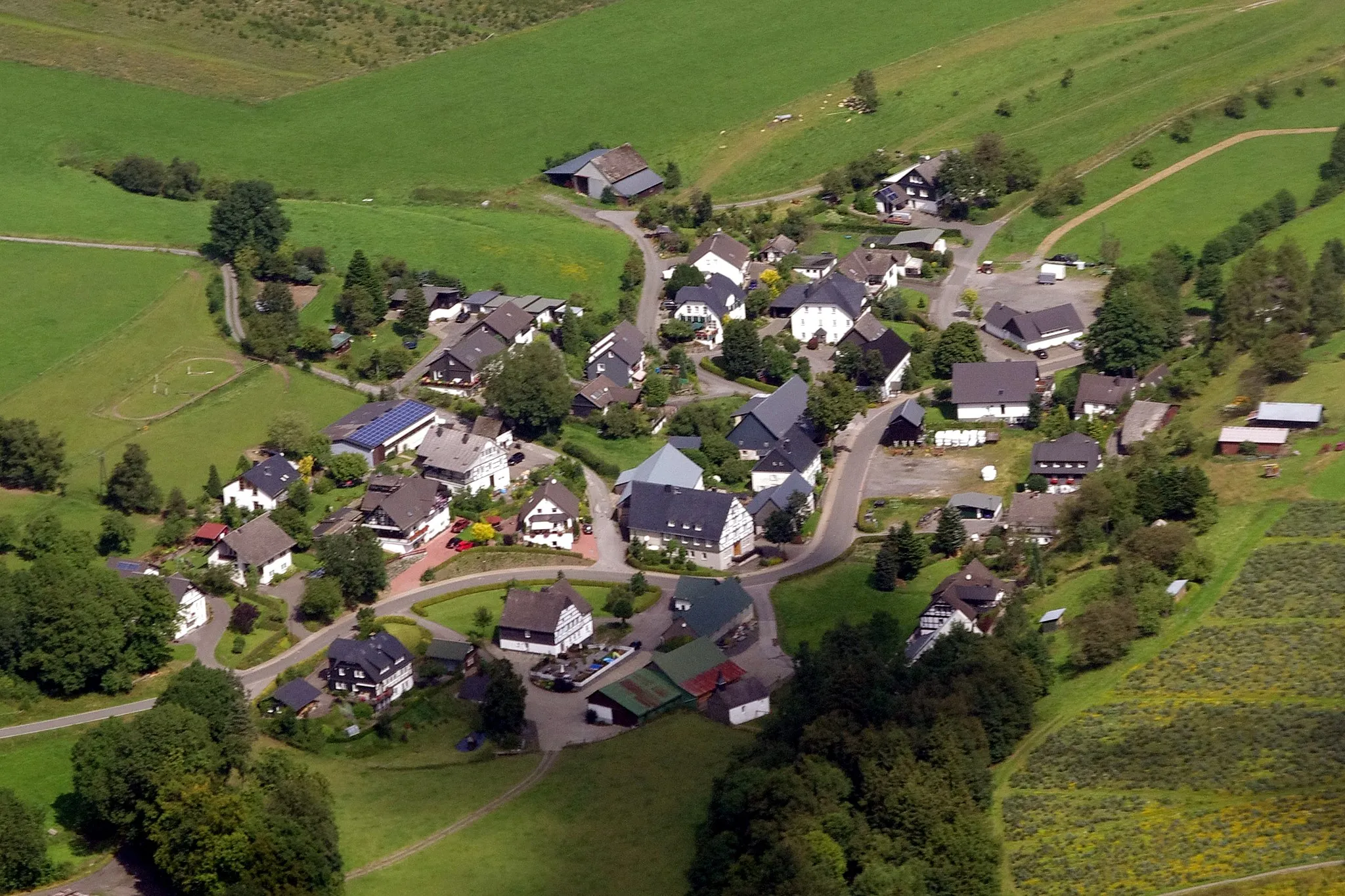 Photo showing: Aerial view of Kückelheim