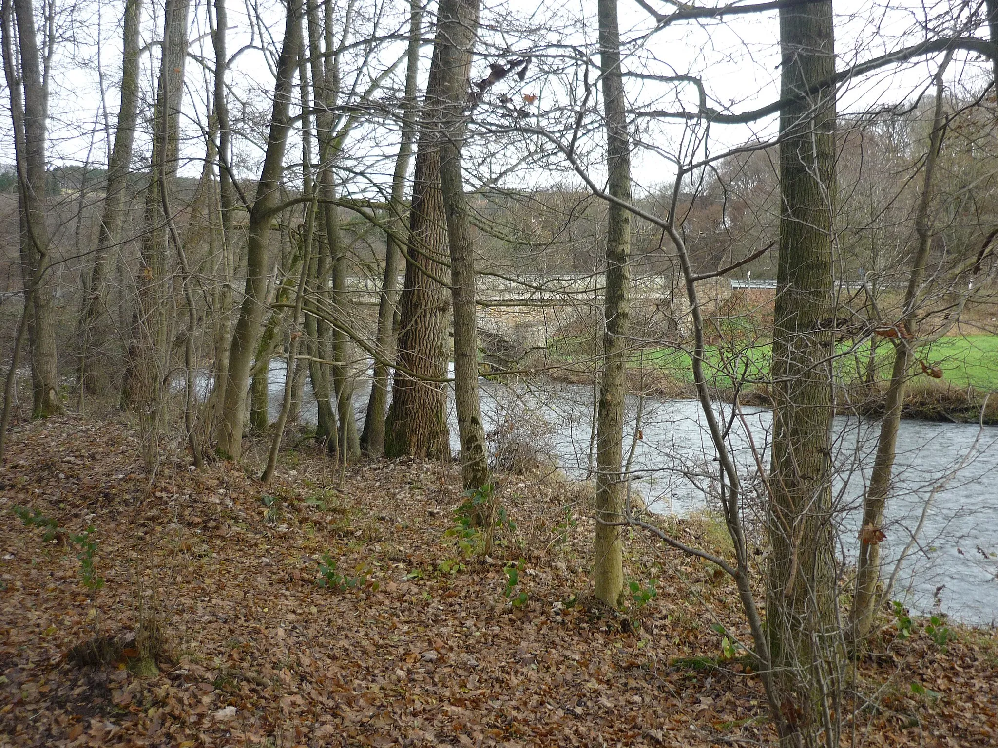 Photo showing: Bridge over nister river near heimborn