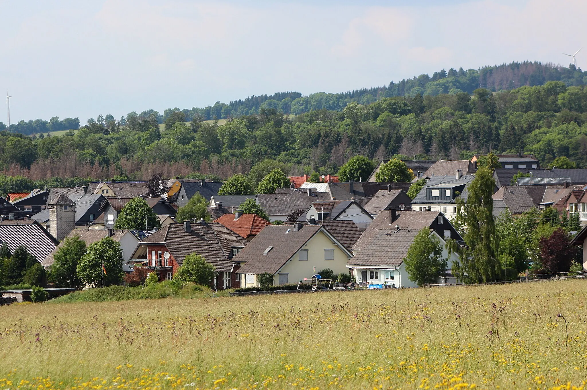 Photo showing: Zehnhausen bei Rennerod, Westerwald, Rheinland-Pfalz