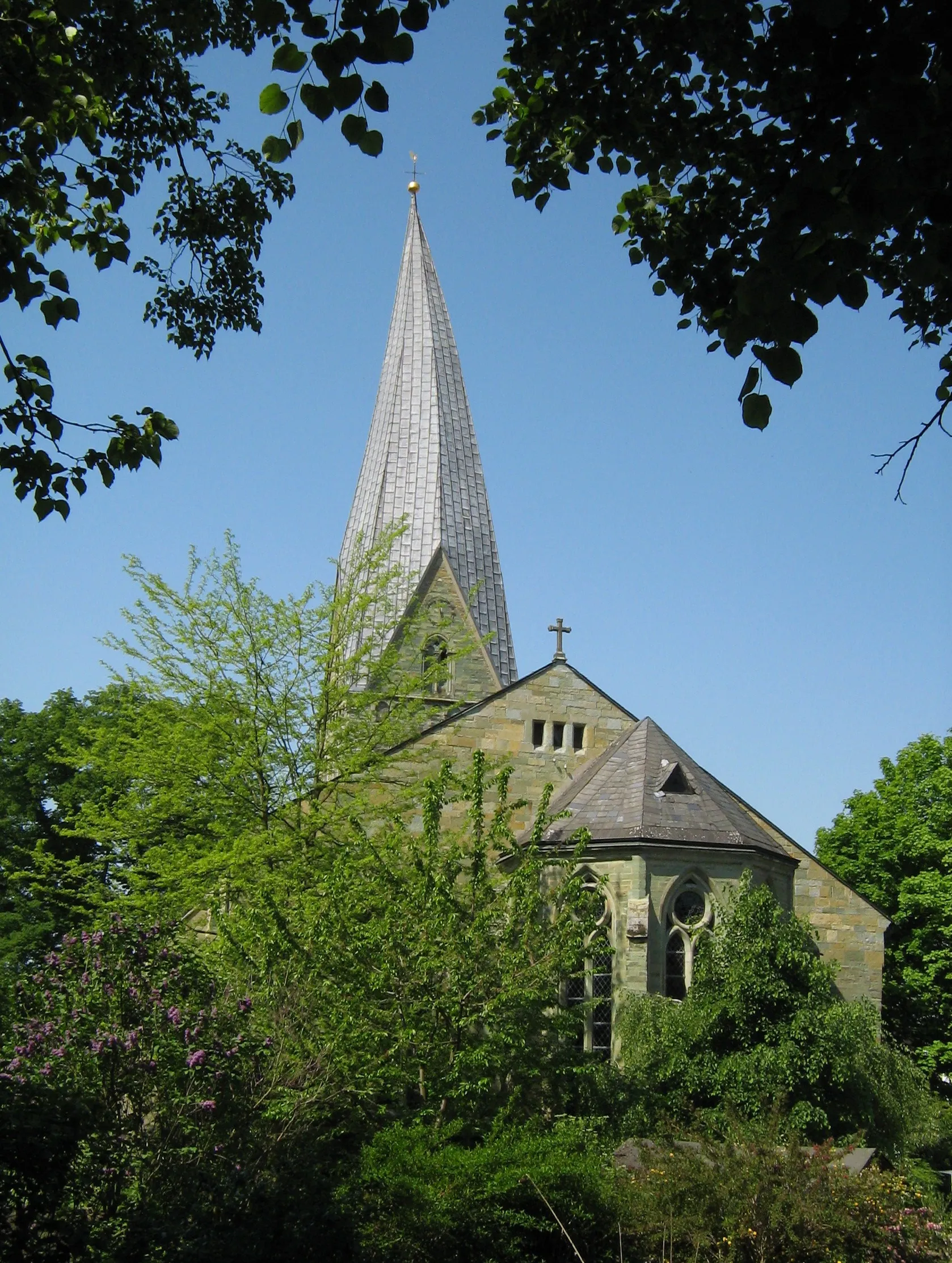 Photo showing: Foto von Alt-St.Thomä in Soest vom Wall aus