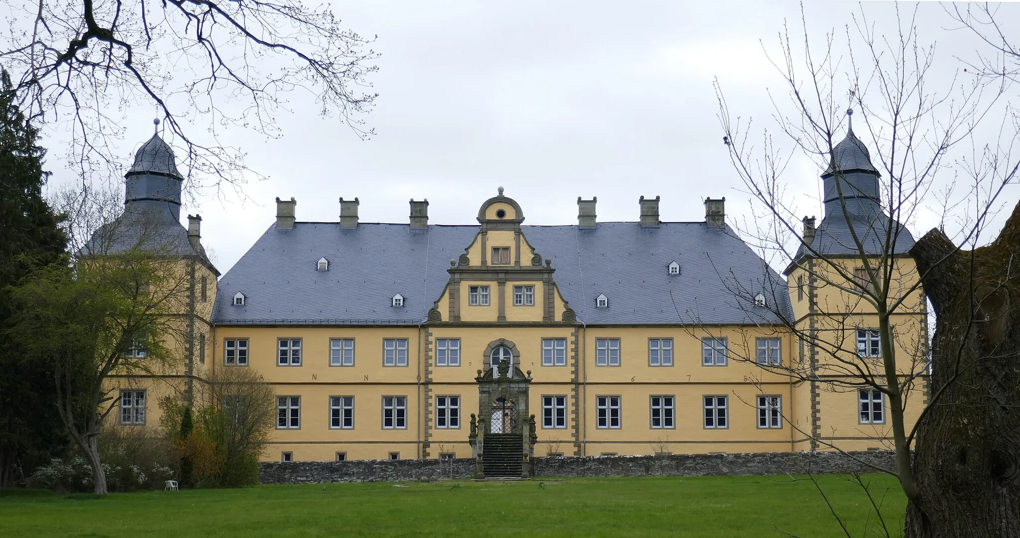 Photo showing: Schloss Eringerfeld, Parkseite