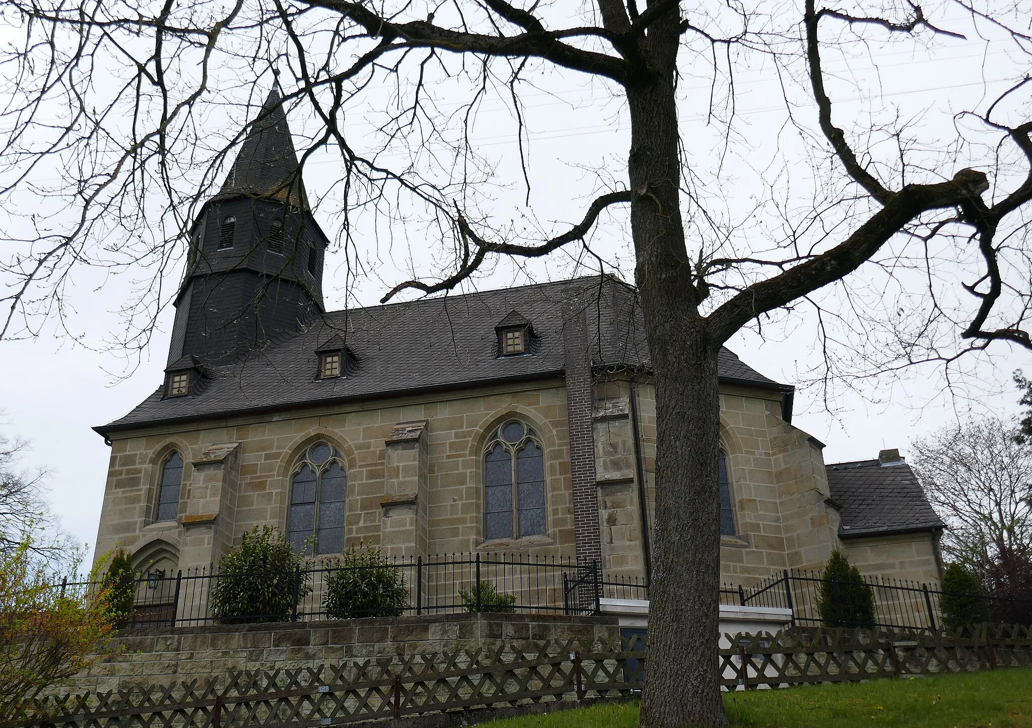 Photo showing: Kirche St. Nikolaus in Kneblinghausen