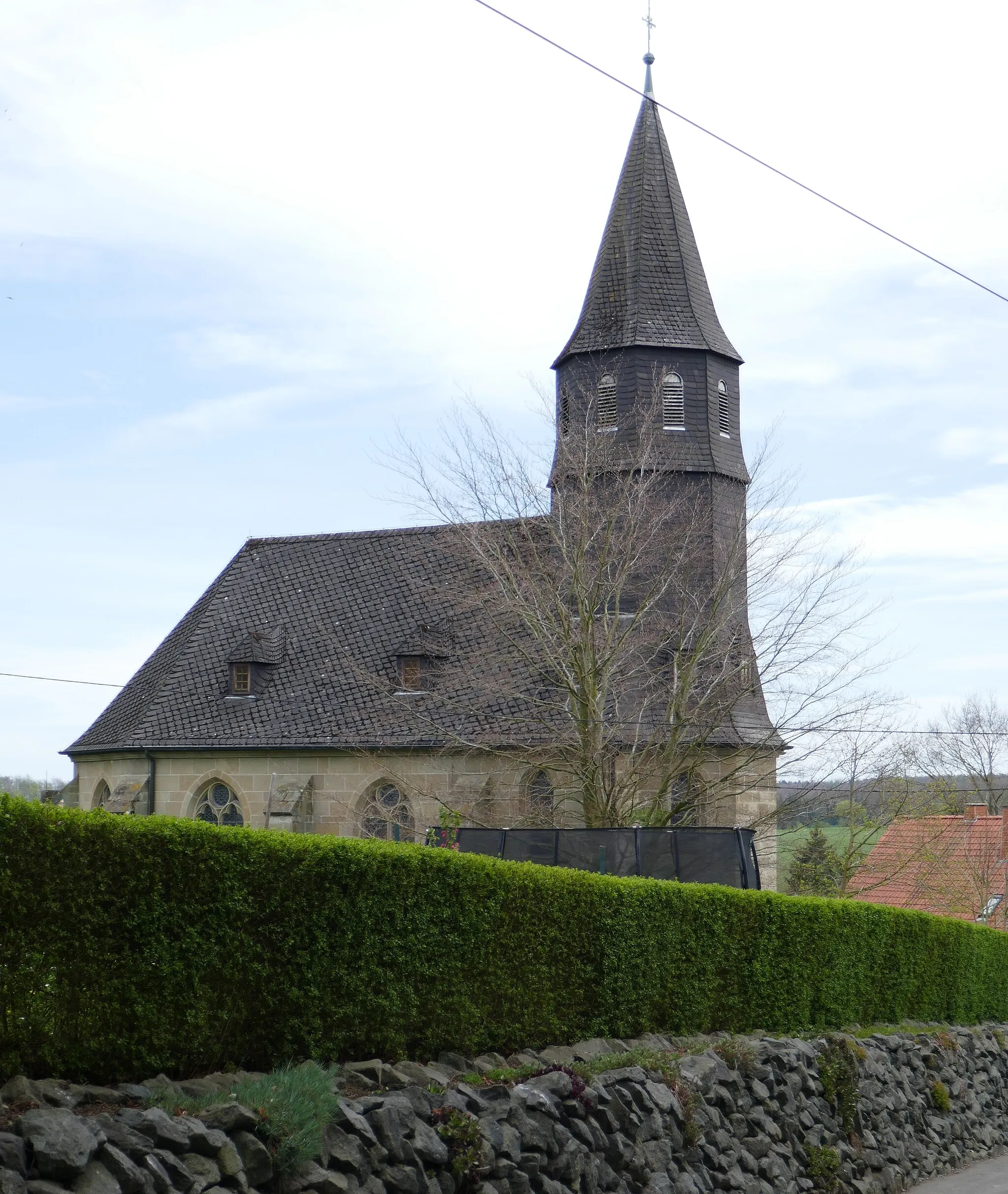 Photo showing: Kirche St. Nikolaus in Kneblinghausen