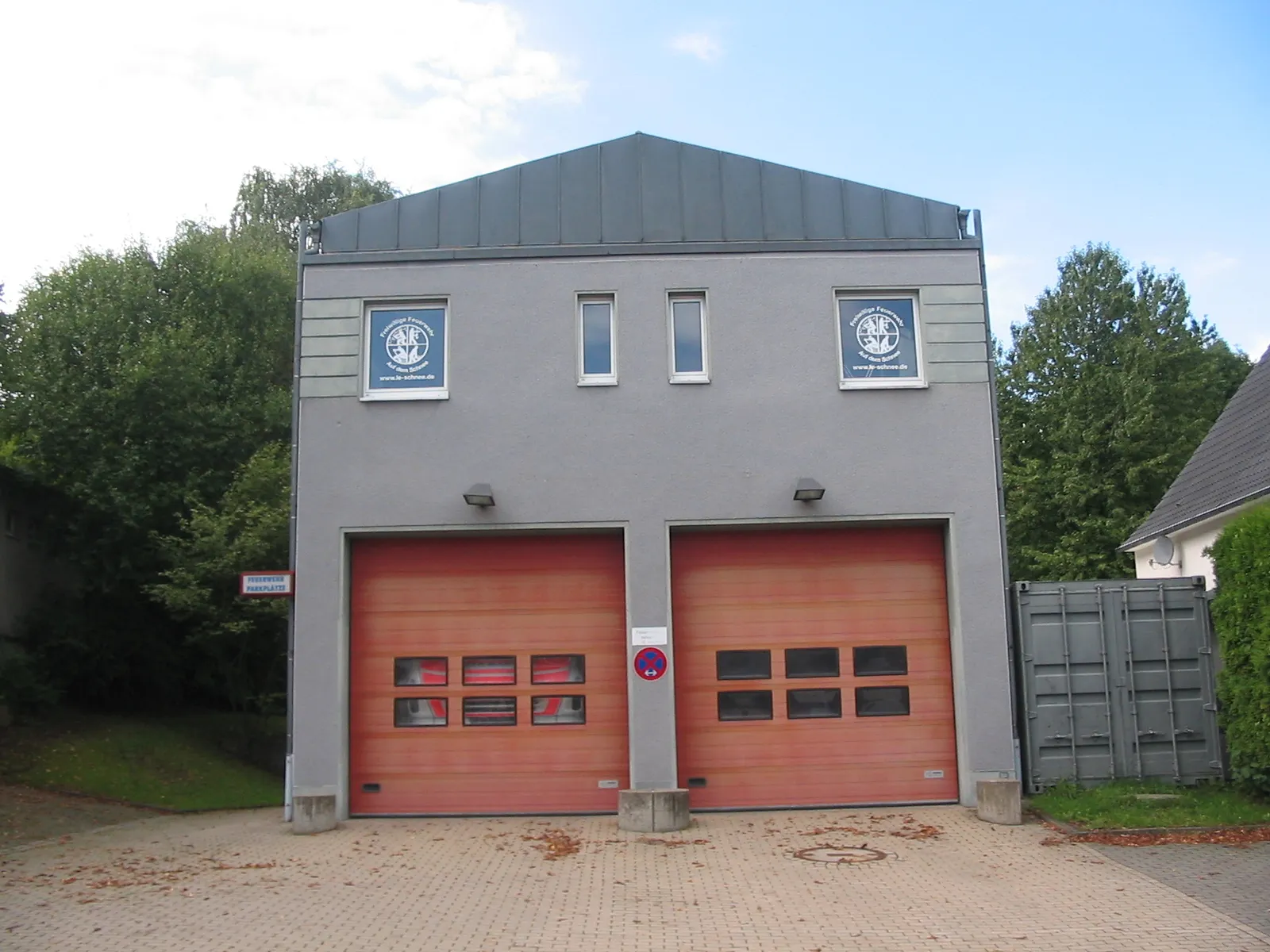 Photo showing: volunteer fire department Schnee in Witten