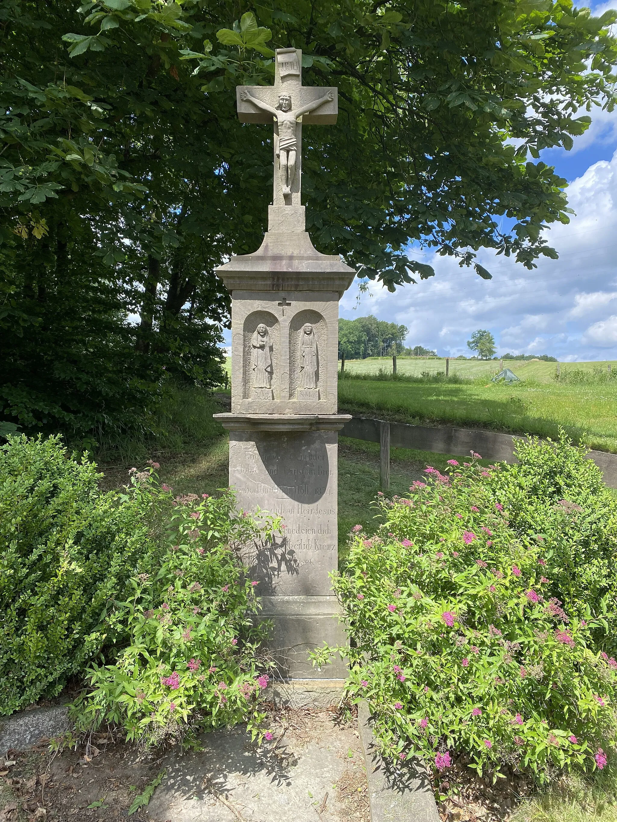 Photo showing: Oberholler Bildstock (Wipperfürth)