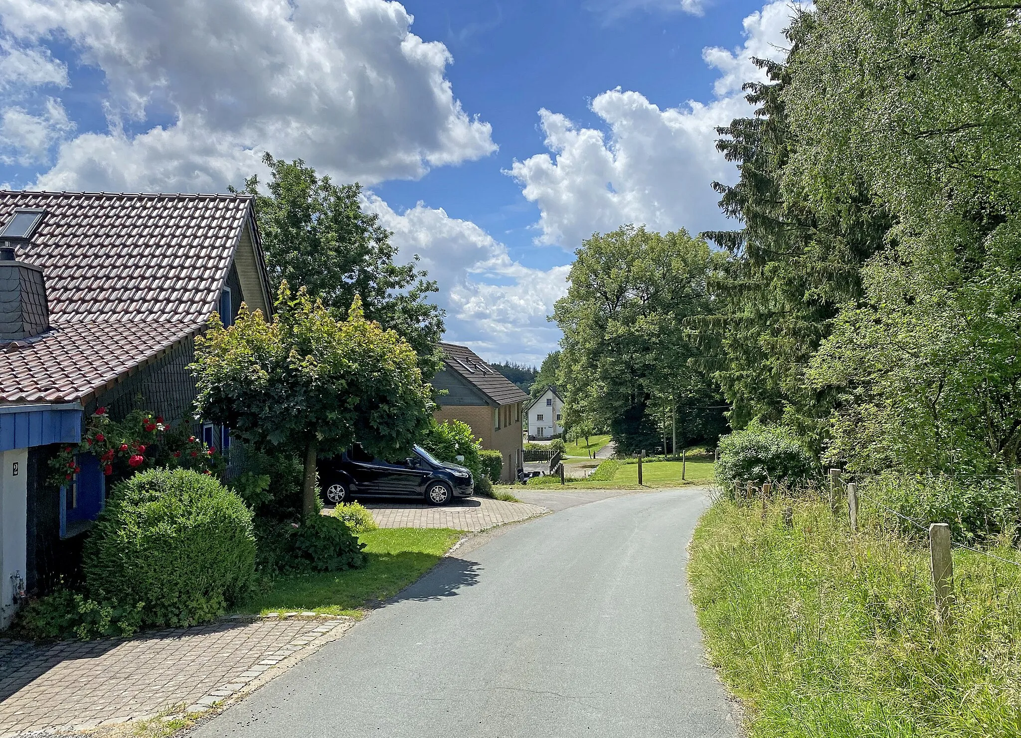Photo showing: Oberholl (Wipperfürth)