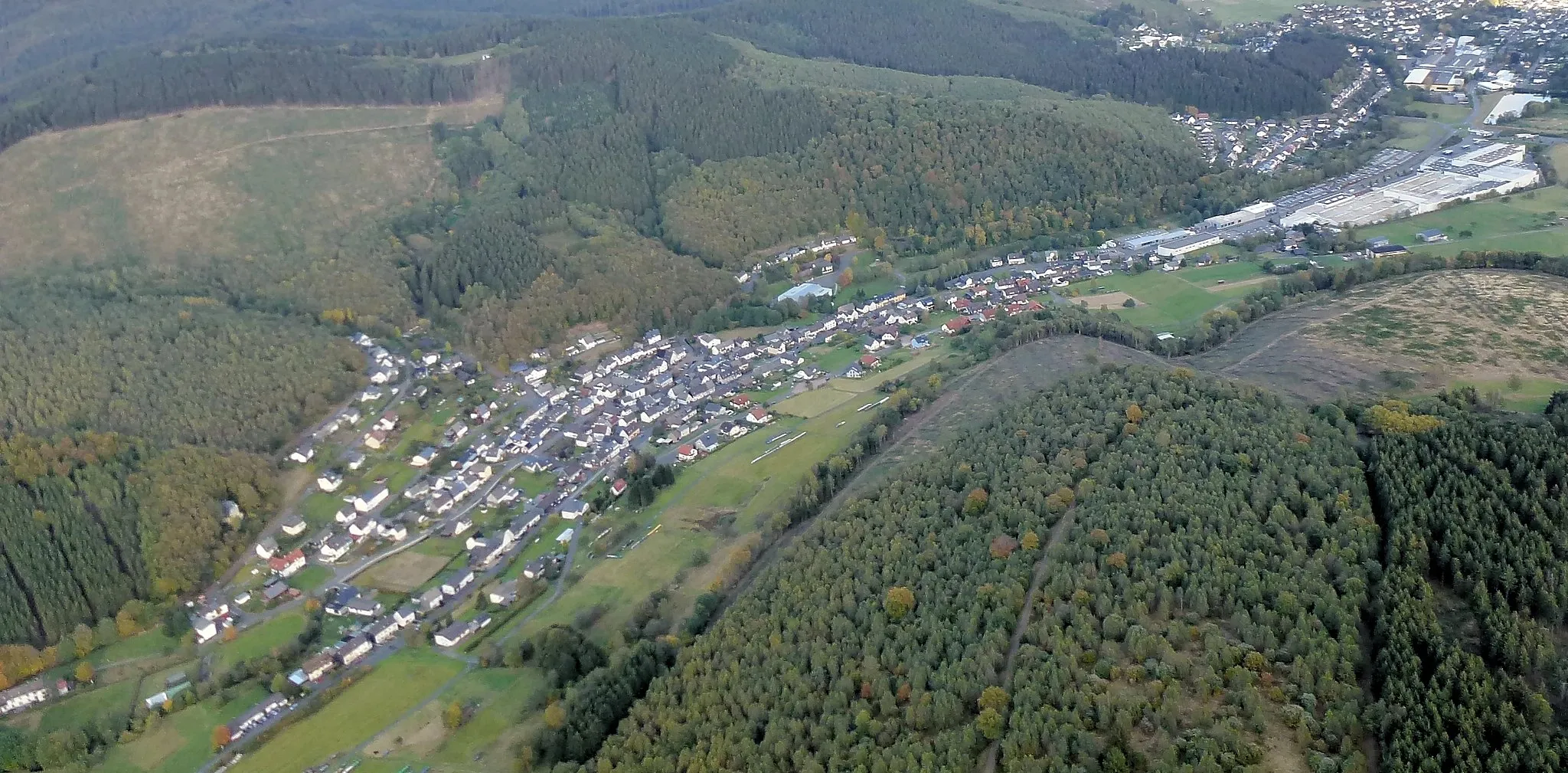 Photo showing: Blick aus südwestlicher Richtung