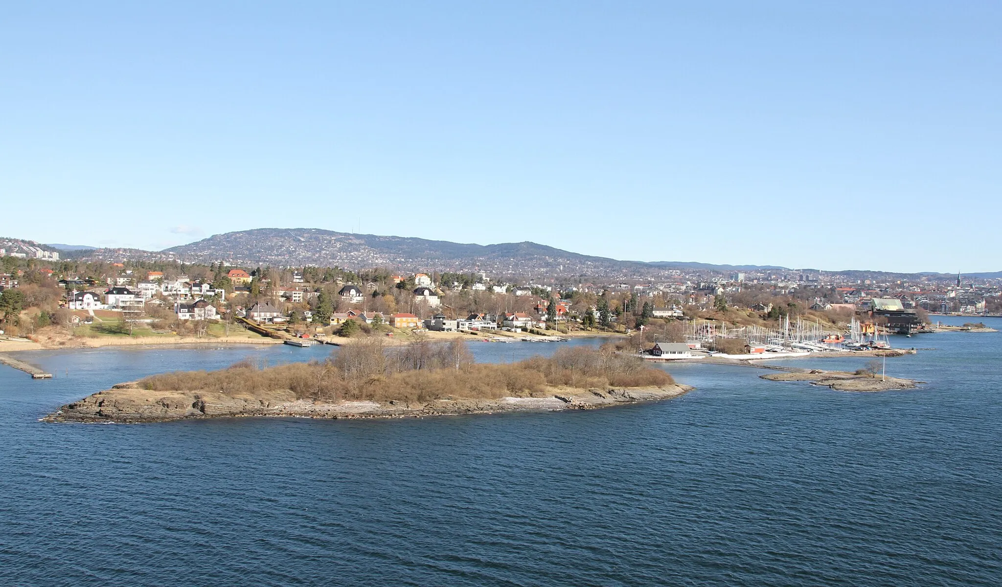 Photo showing: Herbern Island off Bygdøy peninsula, Central Oslo (Norway)