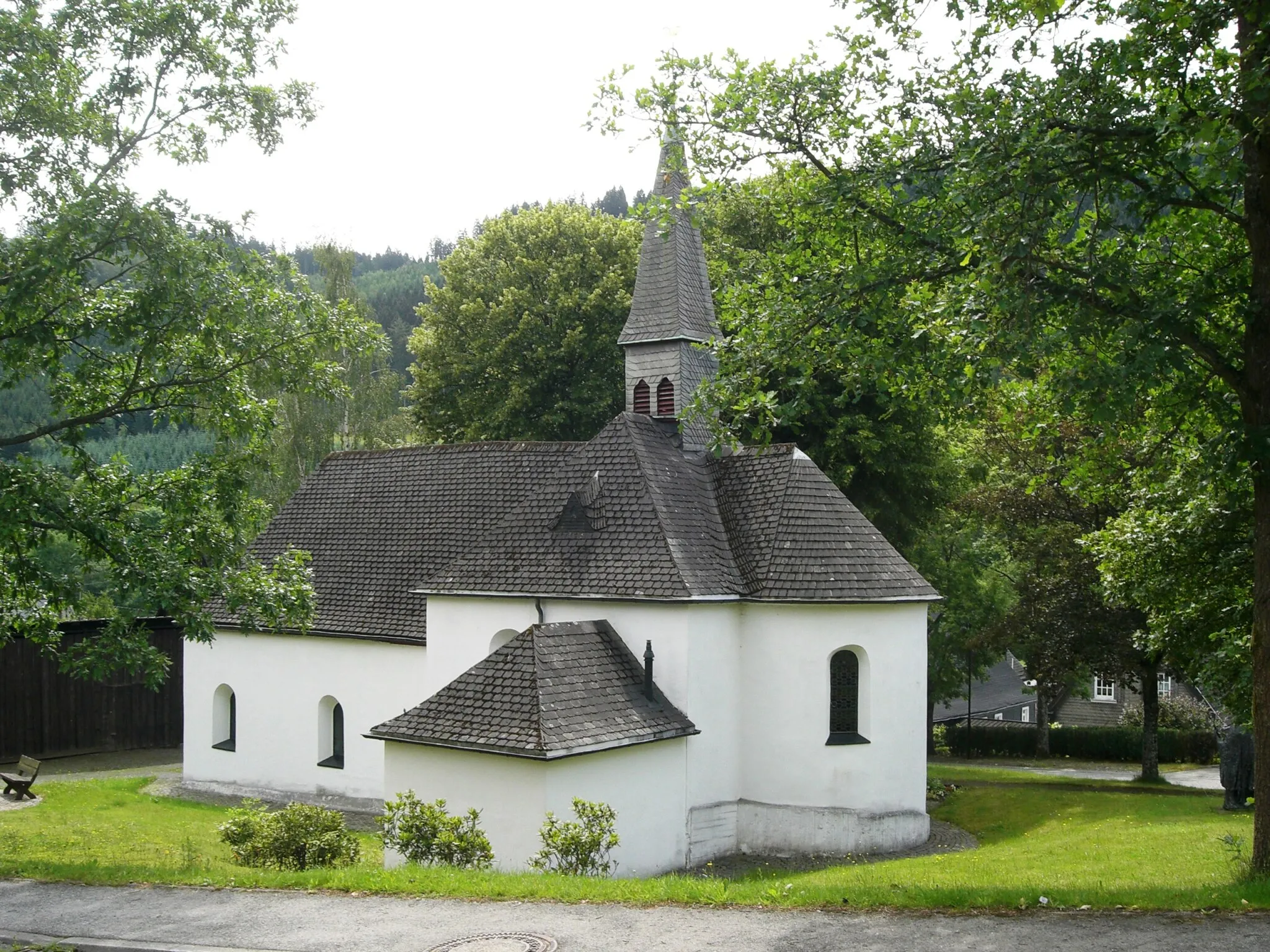 Photo showing: denkmalgeschützte Kapelle St. Hubertus