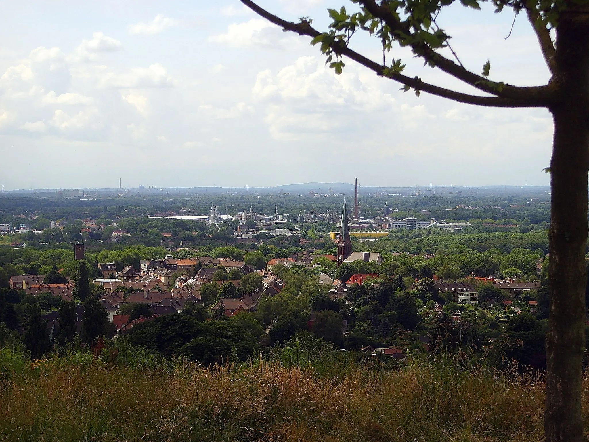 Photo showing: : Ansicht von Riemke vom Tippelsberg aus

Source: own work
Date: June 2008, Bochum, Germany
Author: Maschinenjunge
Licence: GFDL, cc-by 3.0