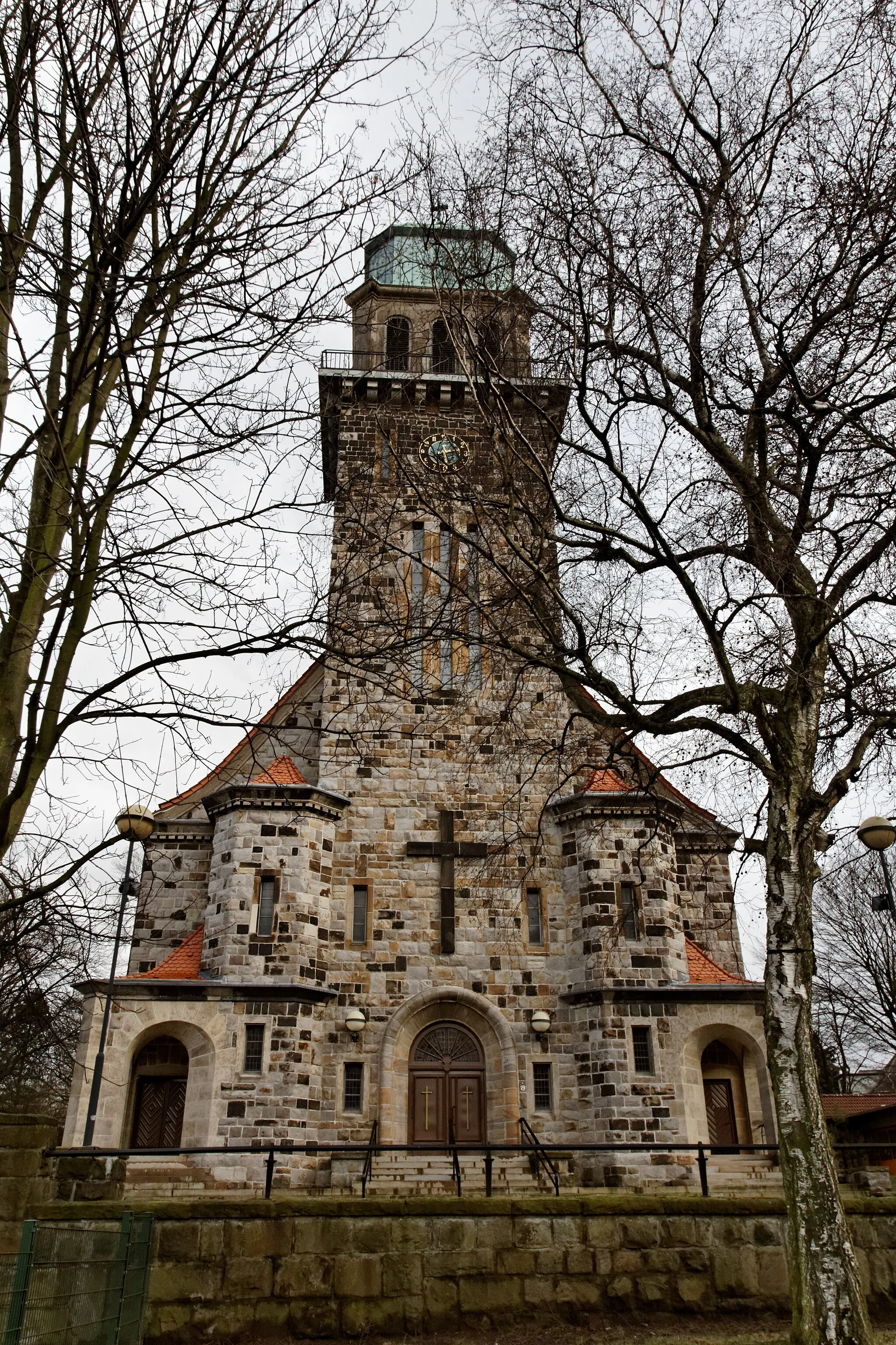 Photo showing: evangelische Erlöserkirche; Bochum, An der Hiltroper Kirche 2b; Denkmalliste Bochum A 273