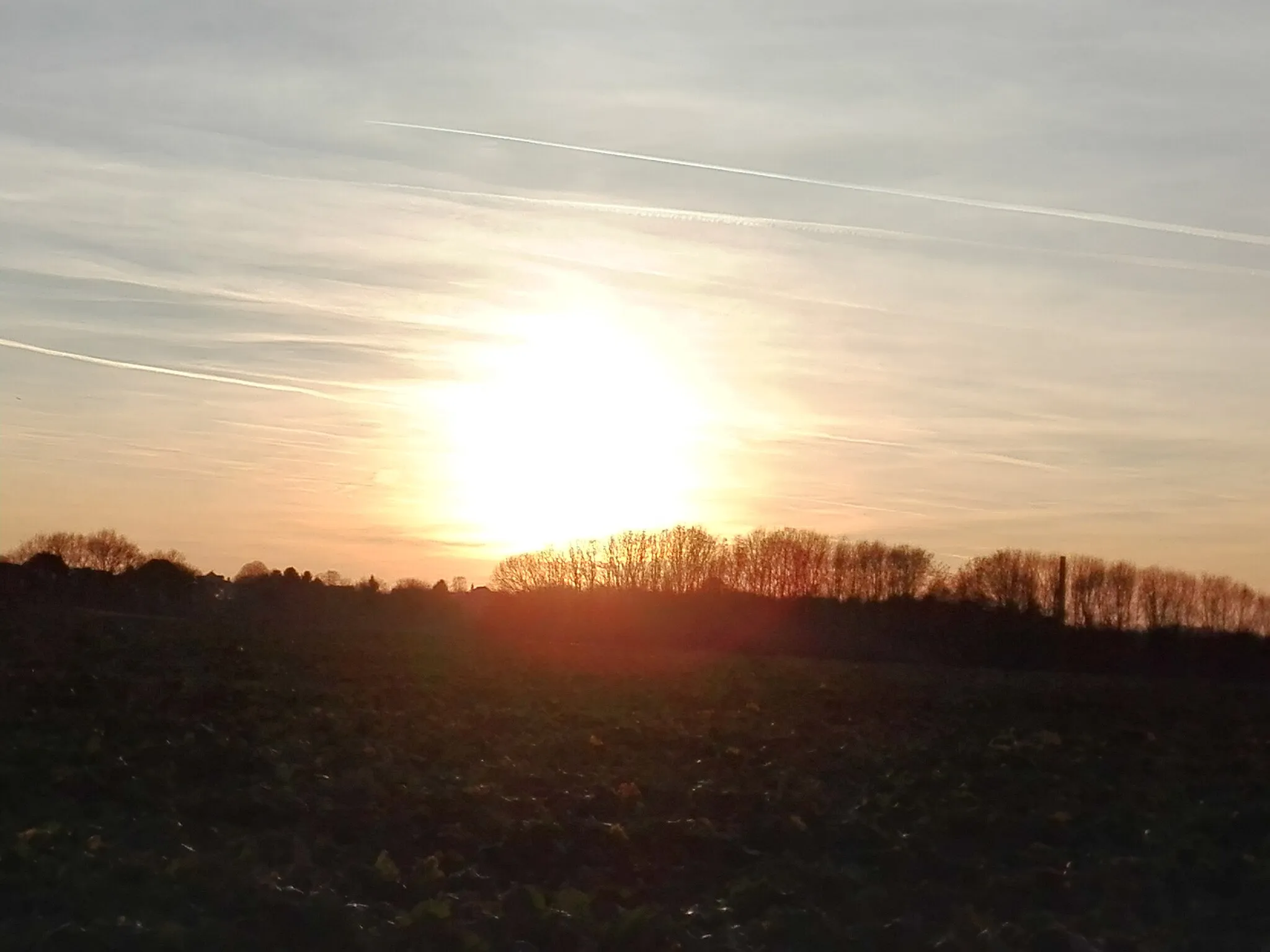 Photo showing: Sunset view in Dortmund city