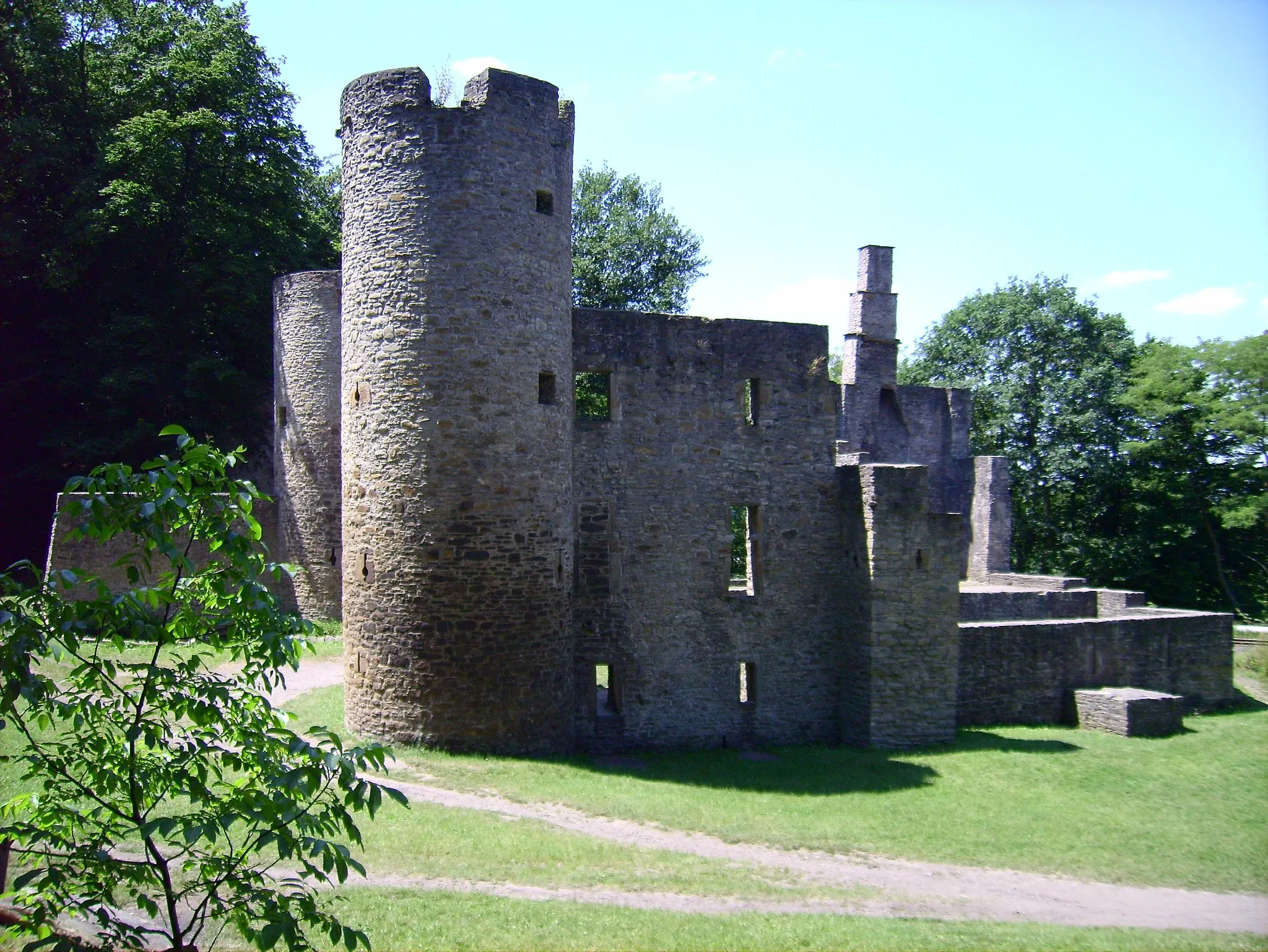 Photo showing: Ruine Hardenstein in Witten