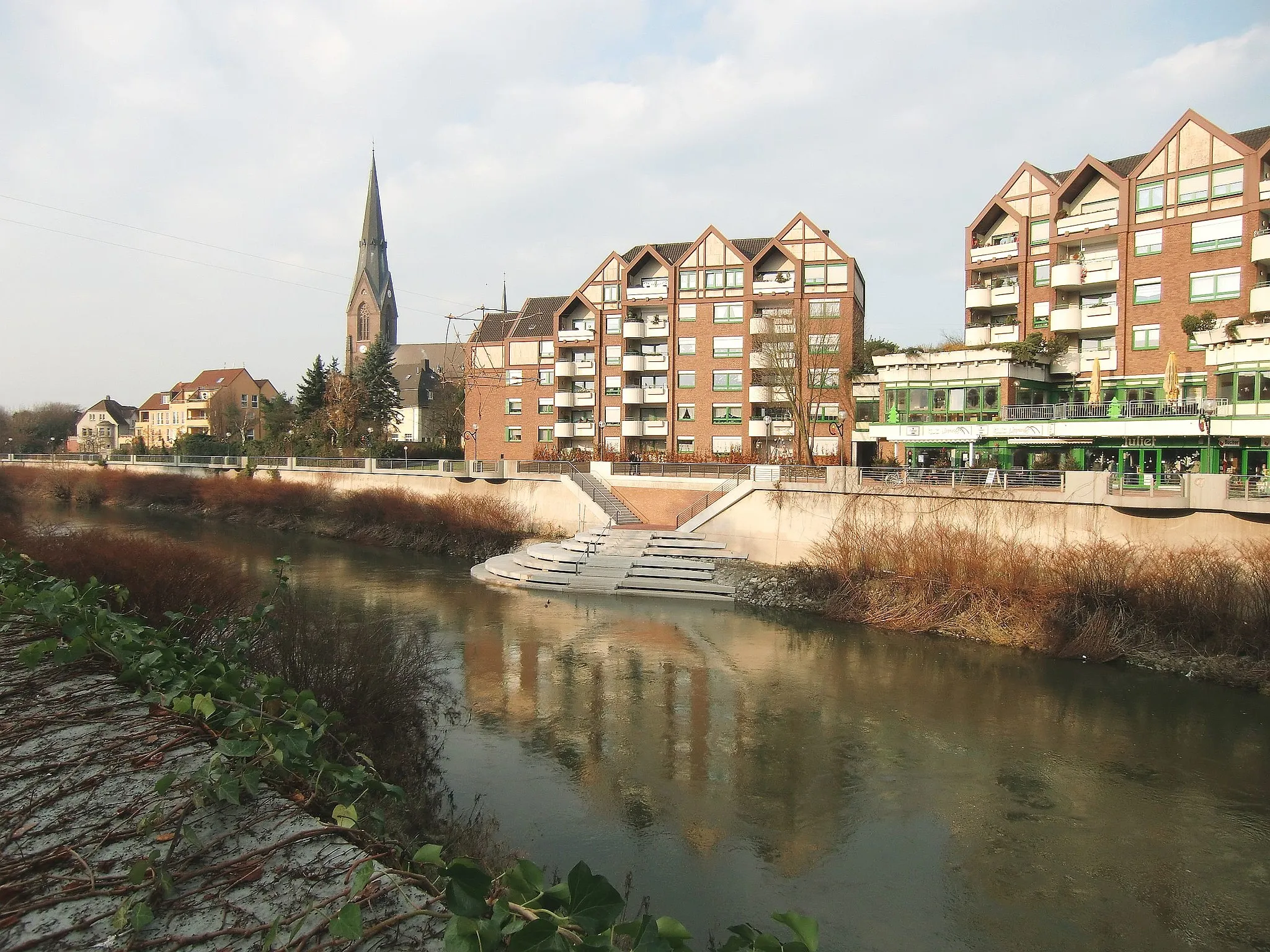 Photo showing: Lünen an der Lippe mit Sankt Marien Kirche