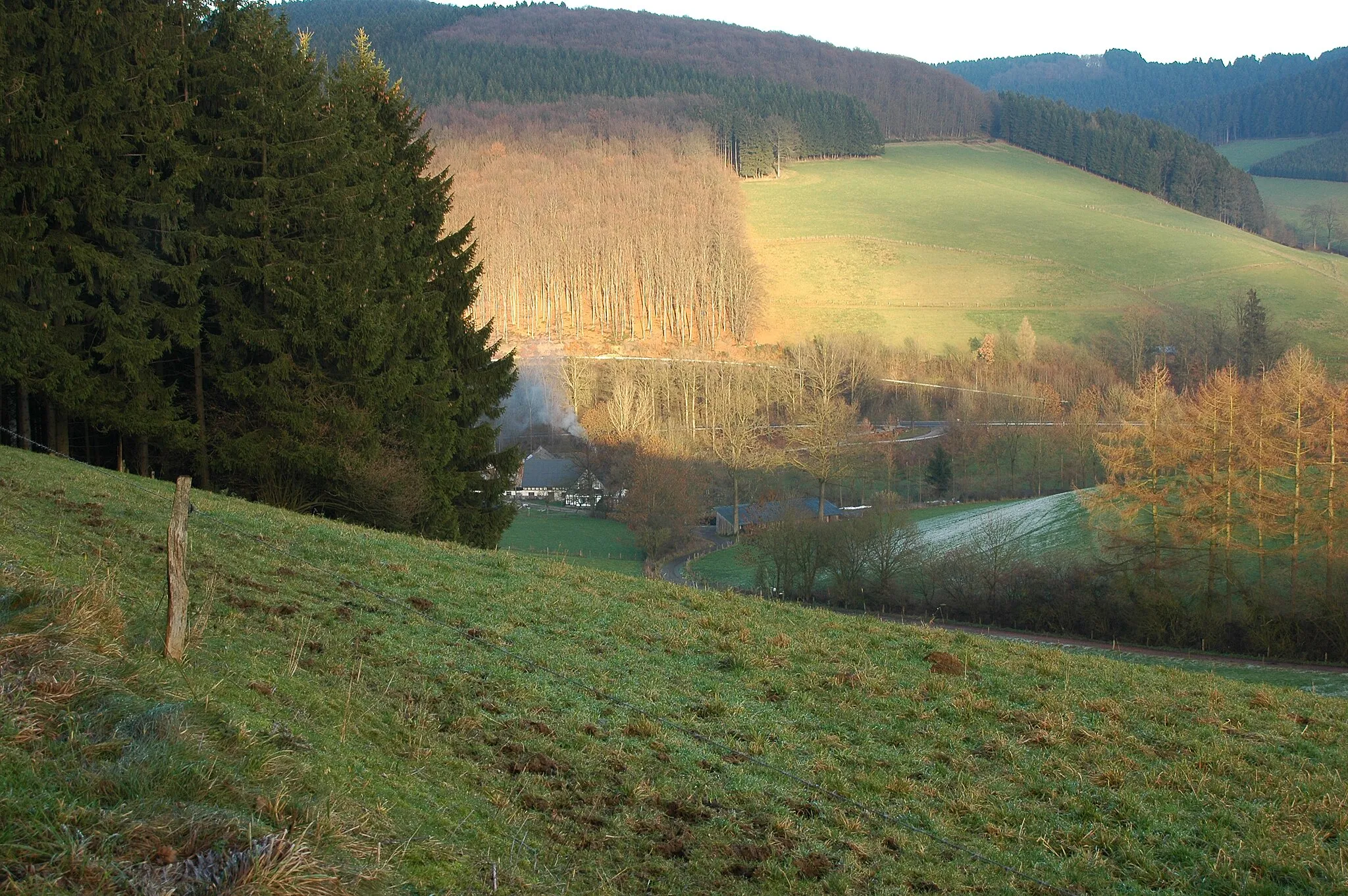 Photo showing: Landschaft bei Schmallenberg-Dorlar, Hochsauerlandkreis, Nordrhein-Westfalen