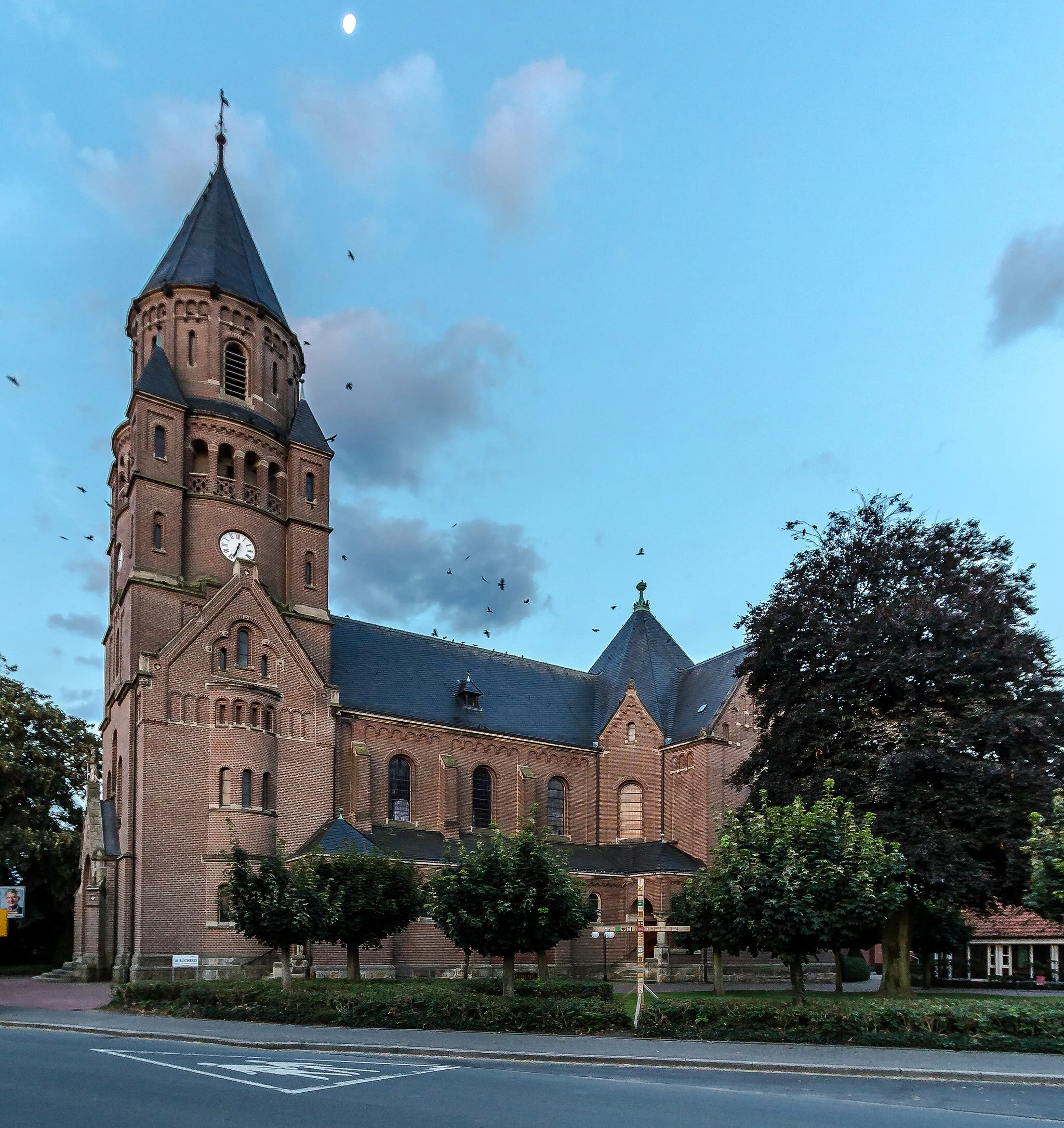 Photo showing: St George’s Church in Hiddingsel, Dülmen, North Rhine-Westphalia, Germany
