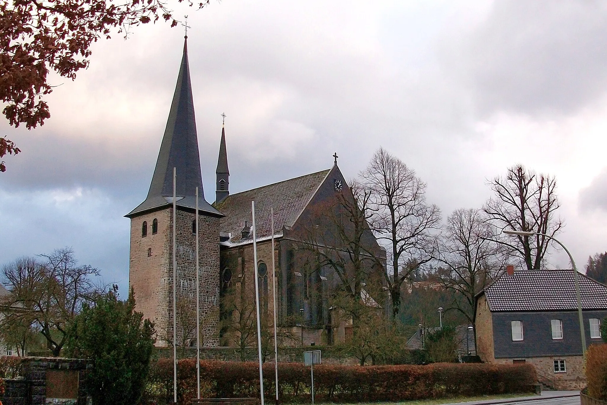 Photo showing: Sundern-Hellefeld, St. Martinus Kirche