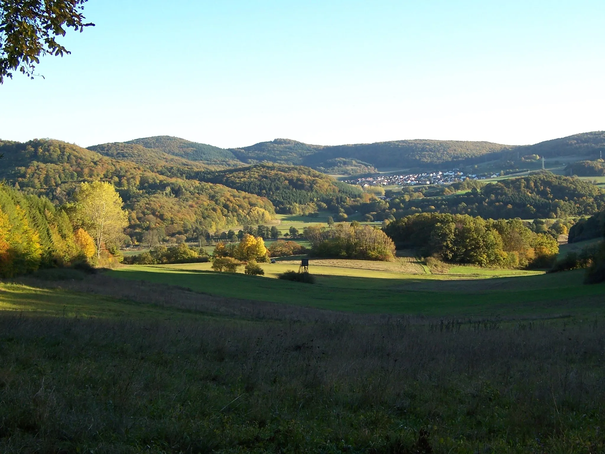 Photo showing: Blick von Norden auf Allendorf