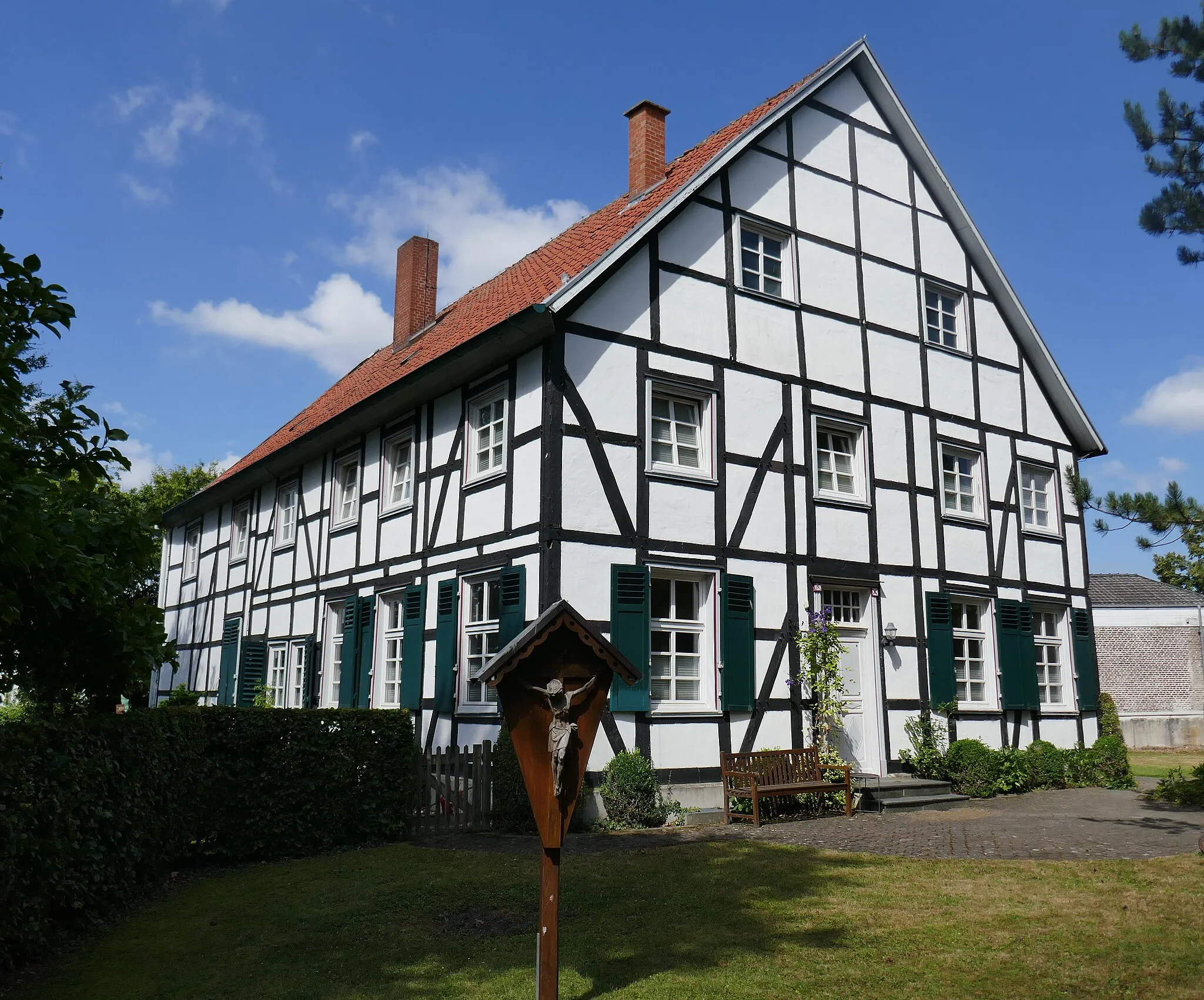 Photo showing: Pfarrhaus (An der Kirche 6) in Oestinghausen
