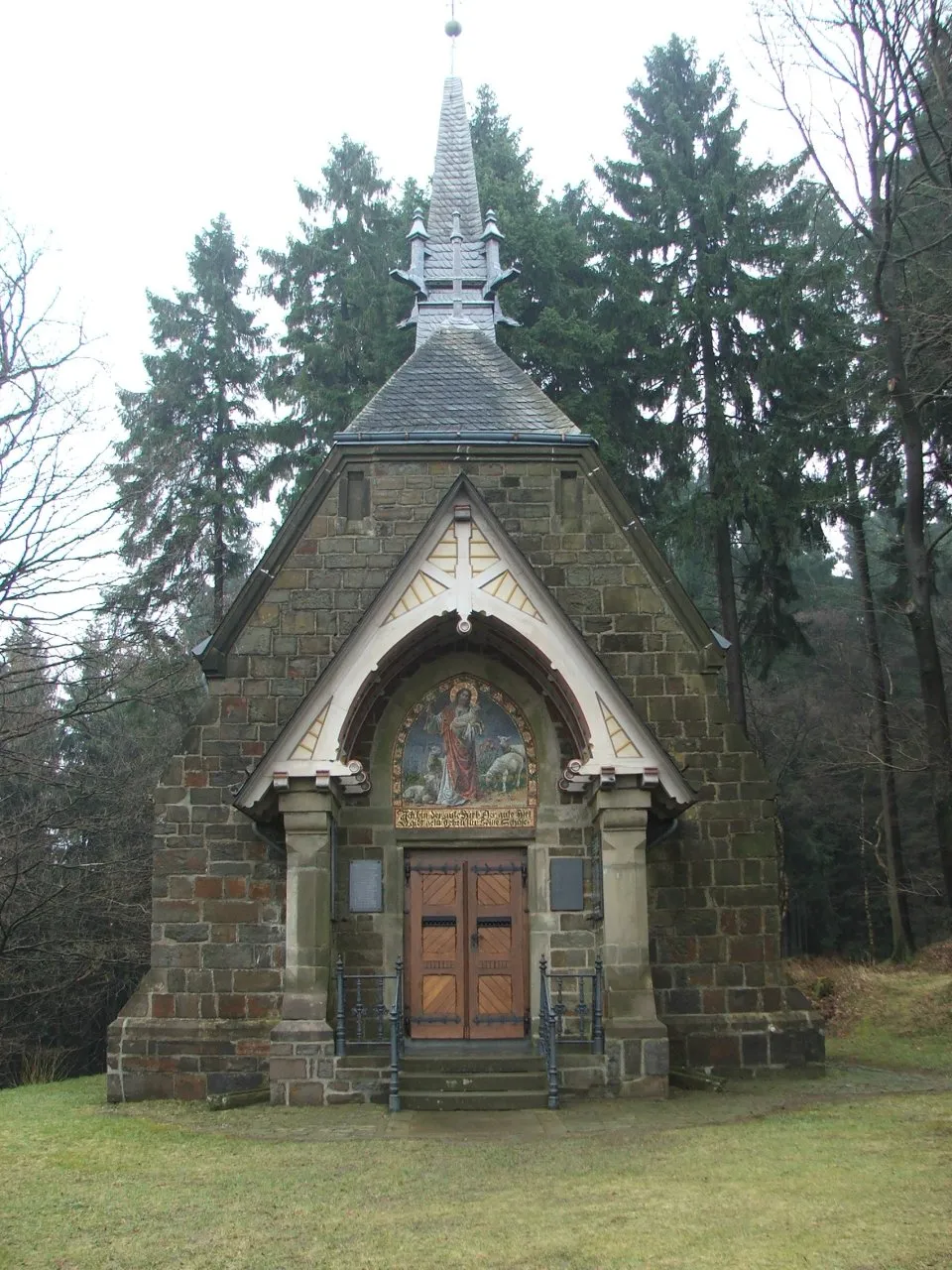 Photo showing: Kreuzbergkapelle in Sichtigvor/Deutschland