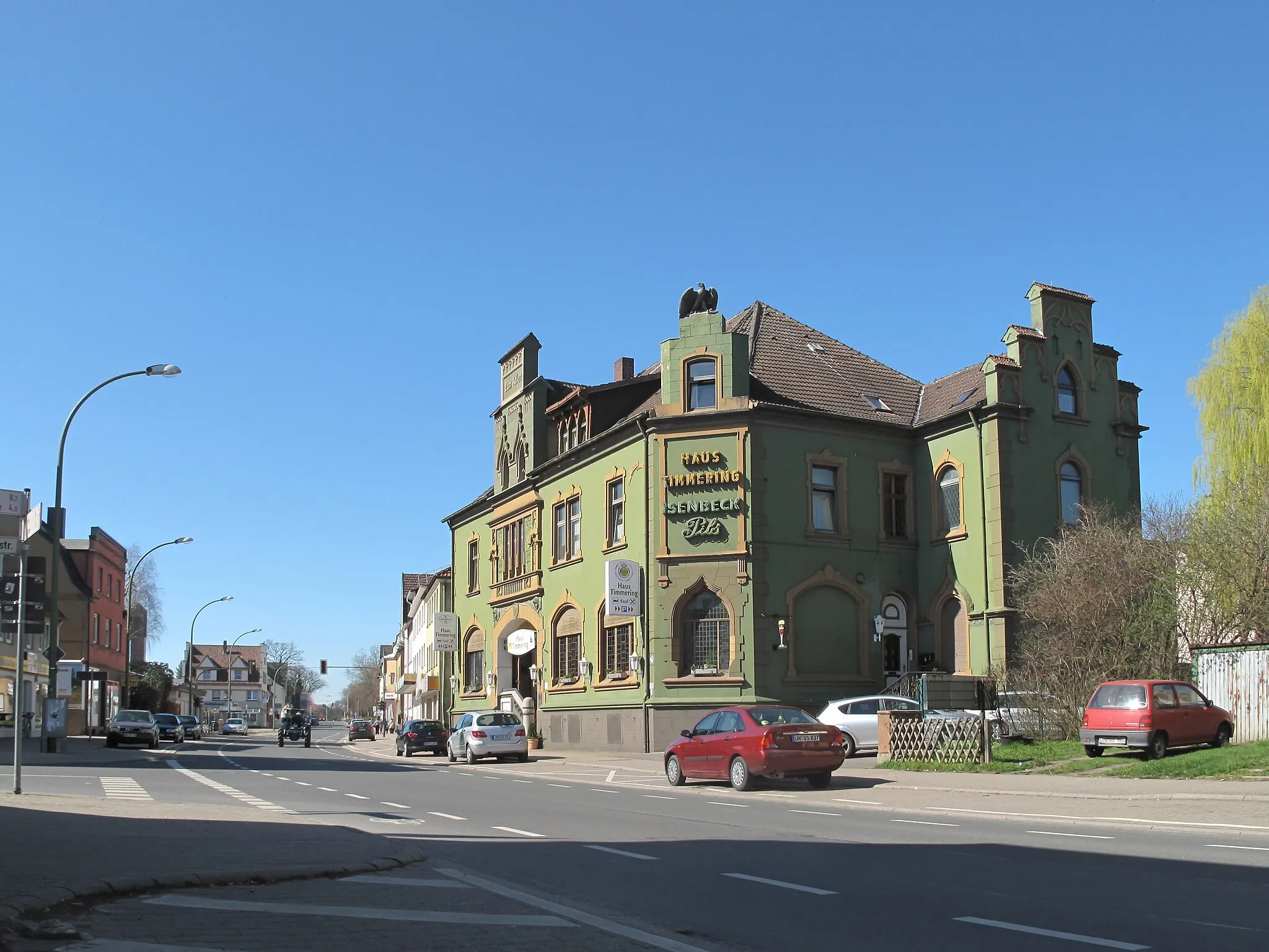 Photo showing: Bönen, Gasthof Bahnhofstrasse 45