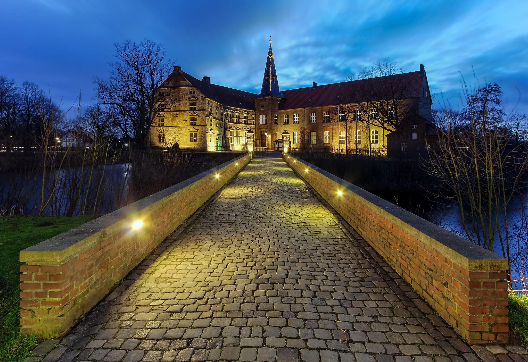 Photo showing: Lüdinghausen Castle, Lüdinghausen, North Rhine-Westphalia, Germany