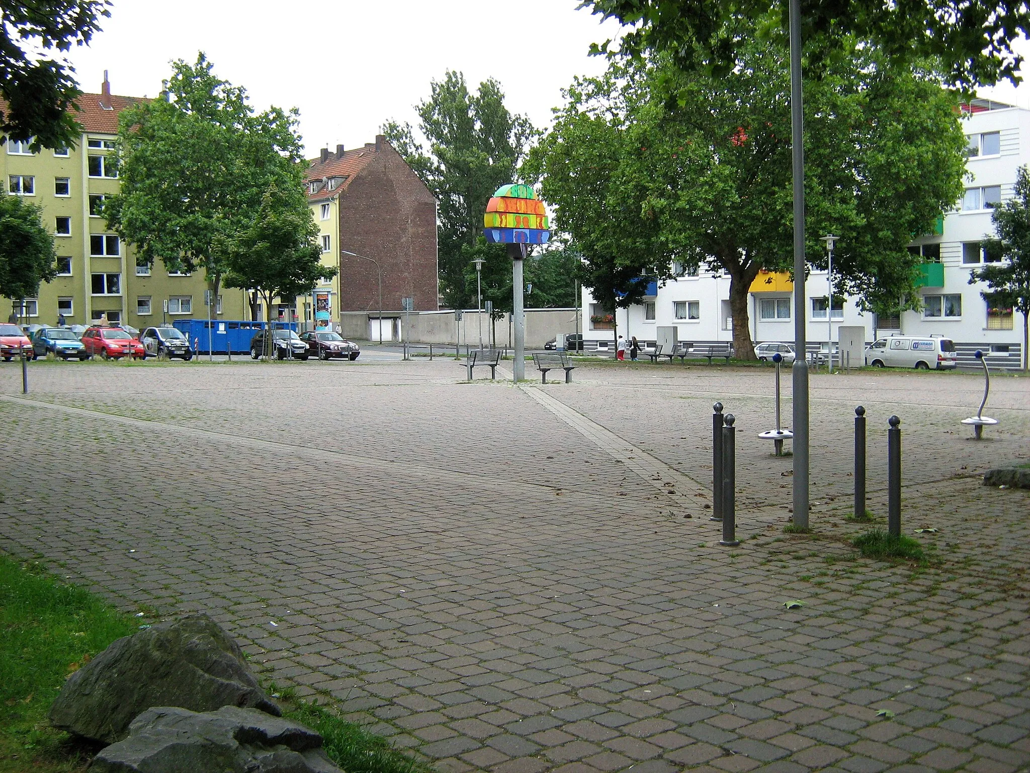 Photo showing: Friedensplatz Altenhagen