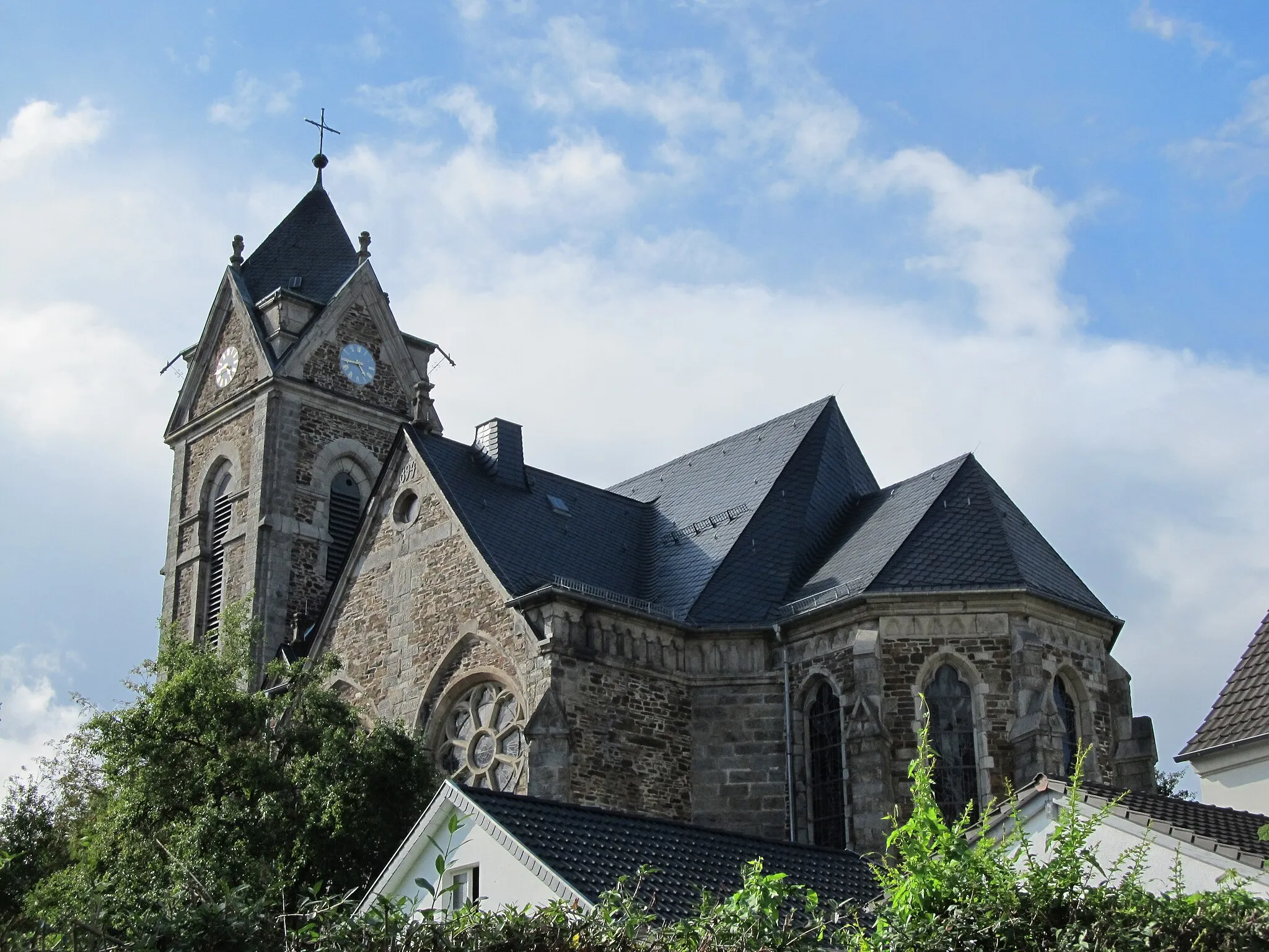 Photo showing: Die Kreuzkirche in Betzdorf, Sieg (Rheinland-Pfalz).