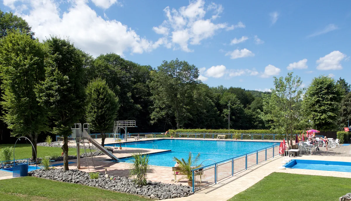 Photo showing: Das Freibad von Niederdreisbach