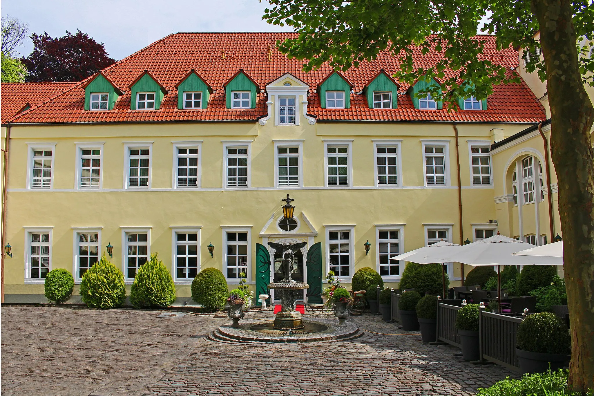 Photo showing: Innenhof der Engelsburg, Recklinghausen