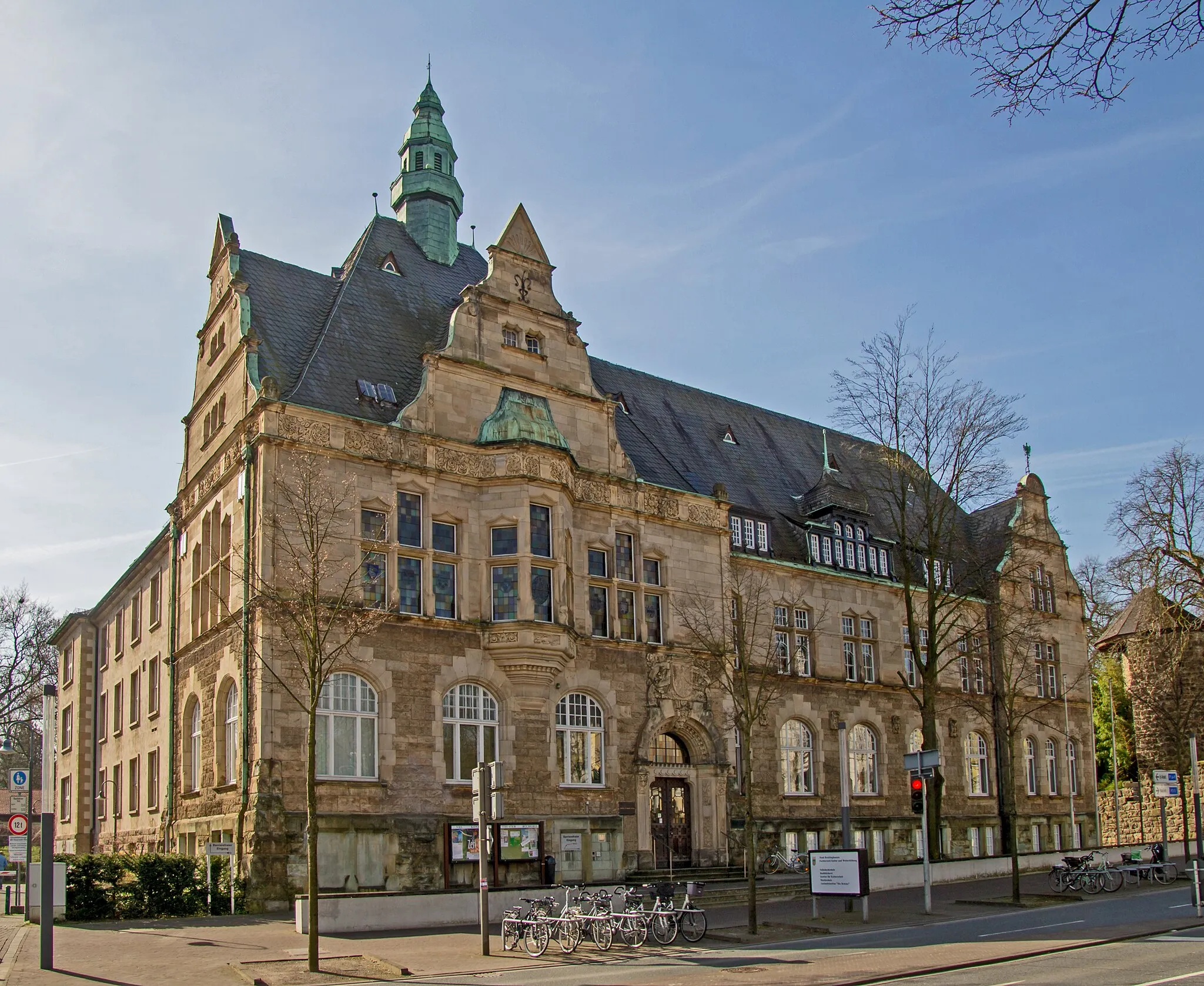 Photo showing: Ehem. Kreishaus des preußischen Landkreises Recklinghausen - Recklinghausen, Nordrhein-Westfalen, Deutschland